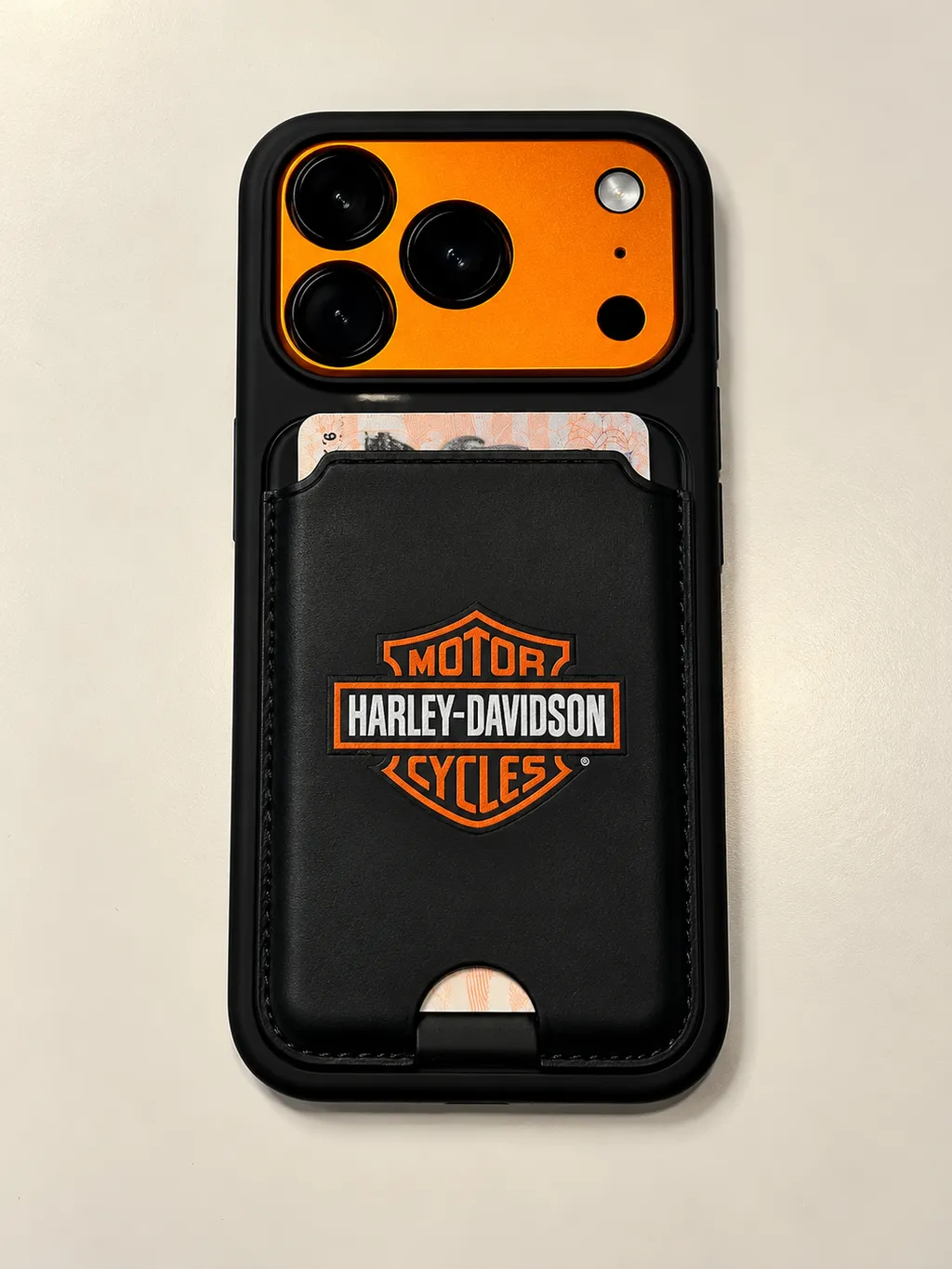 Harley-Davidson Card Wallet B&S Kartenetui RFID