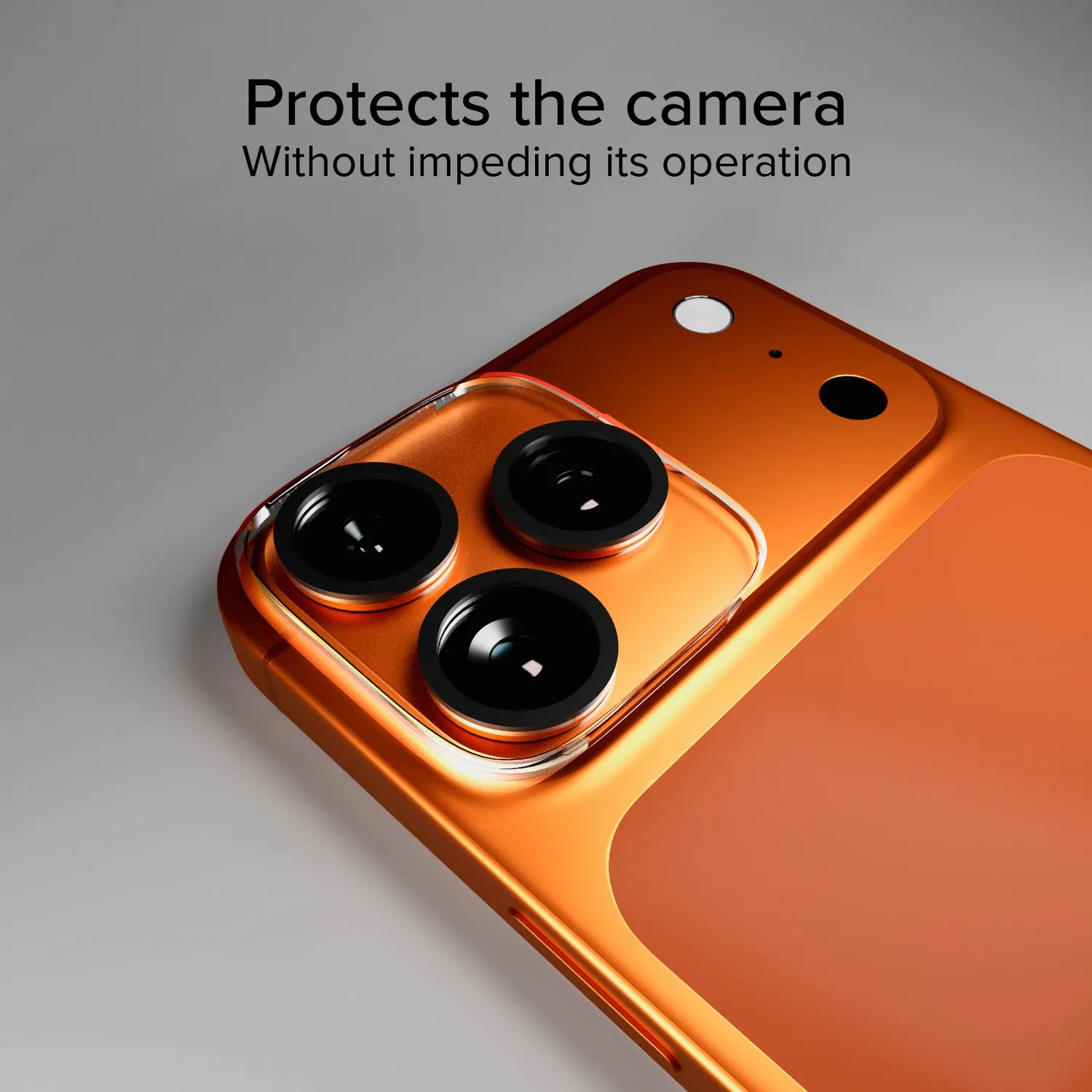 SBS D3O iPhone 17 Pro Max Kameraschutz Glas Schwarz stoßfest