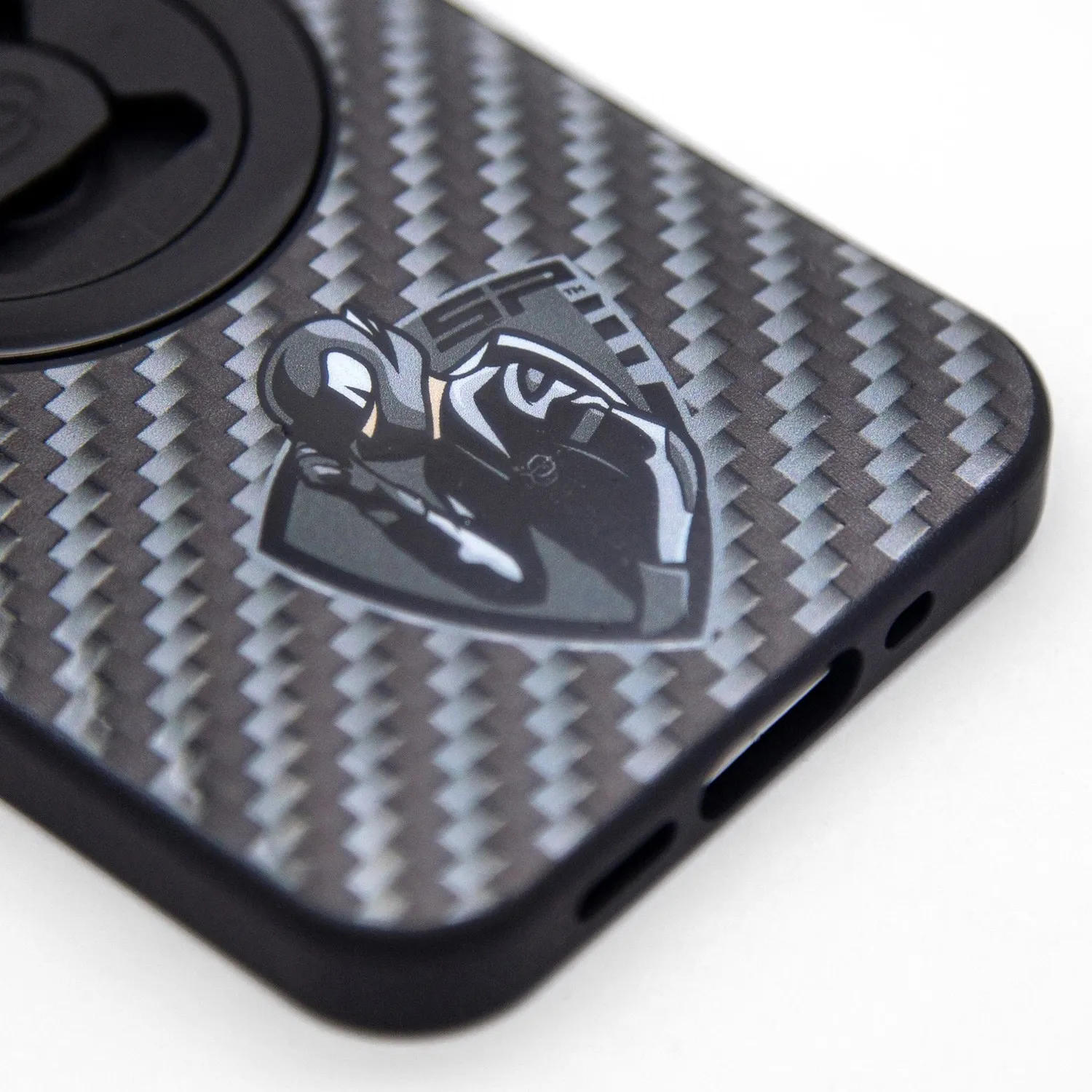 SP Connect Edition Phone Case Carbon Rider Handyhülle Grau
