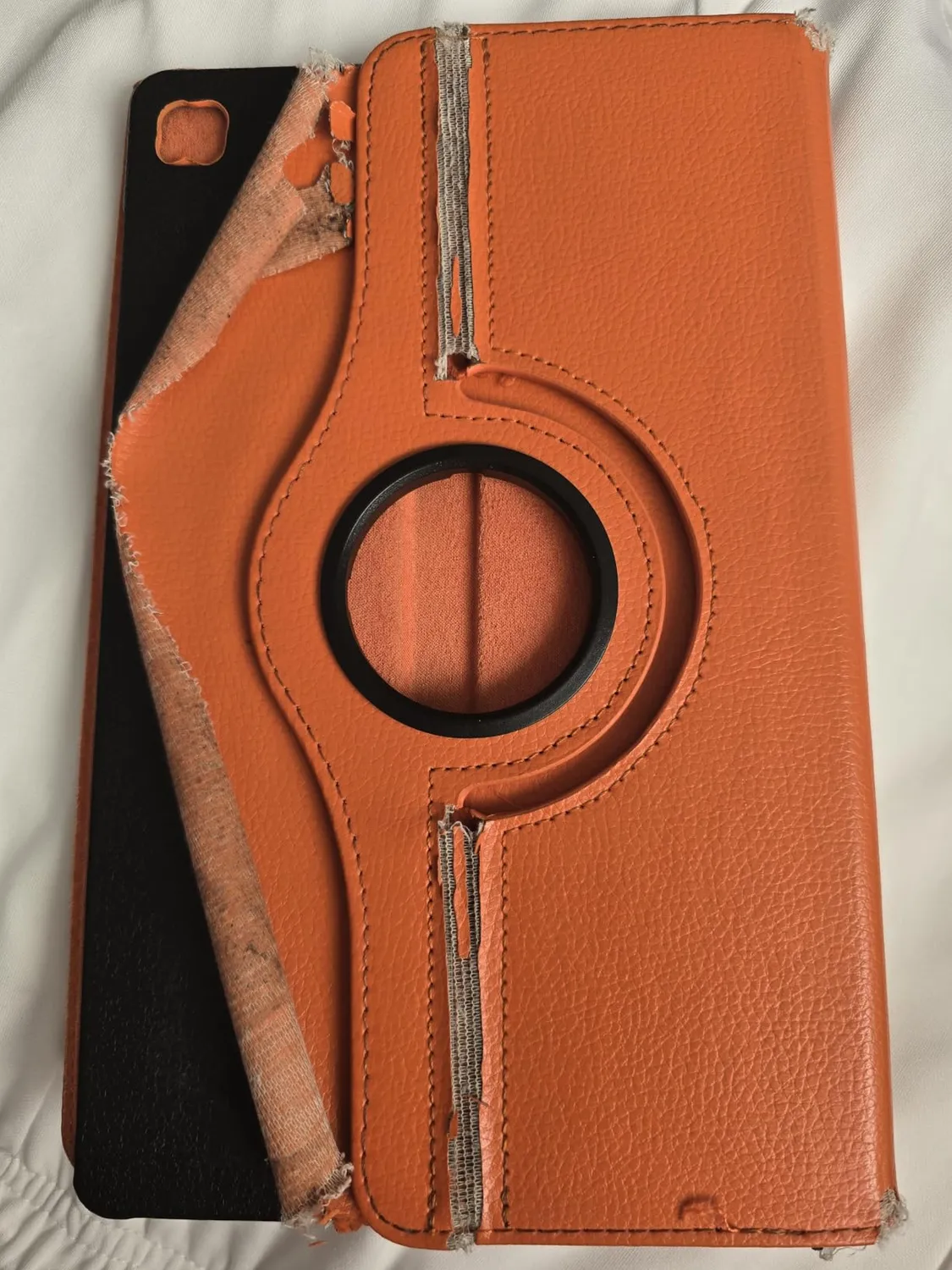 EAZY CASE Tab S10 Plus Tablethülle 360° Braun Kunstleder