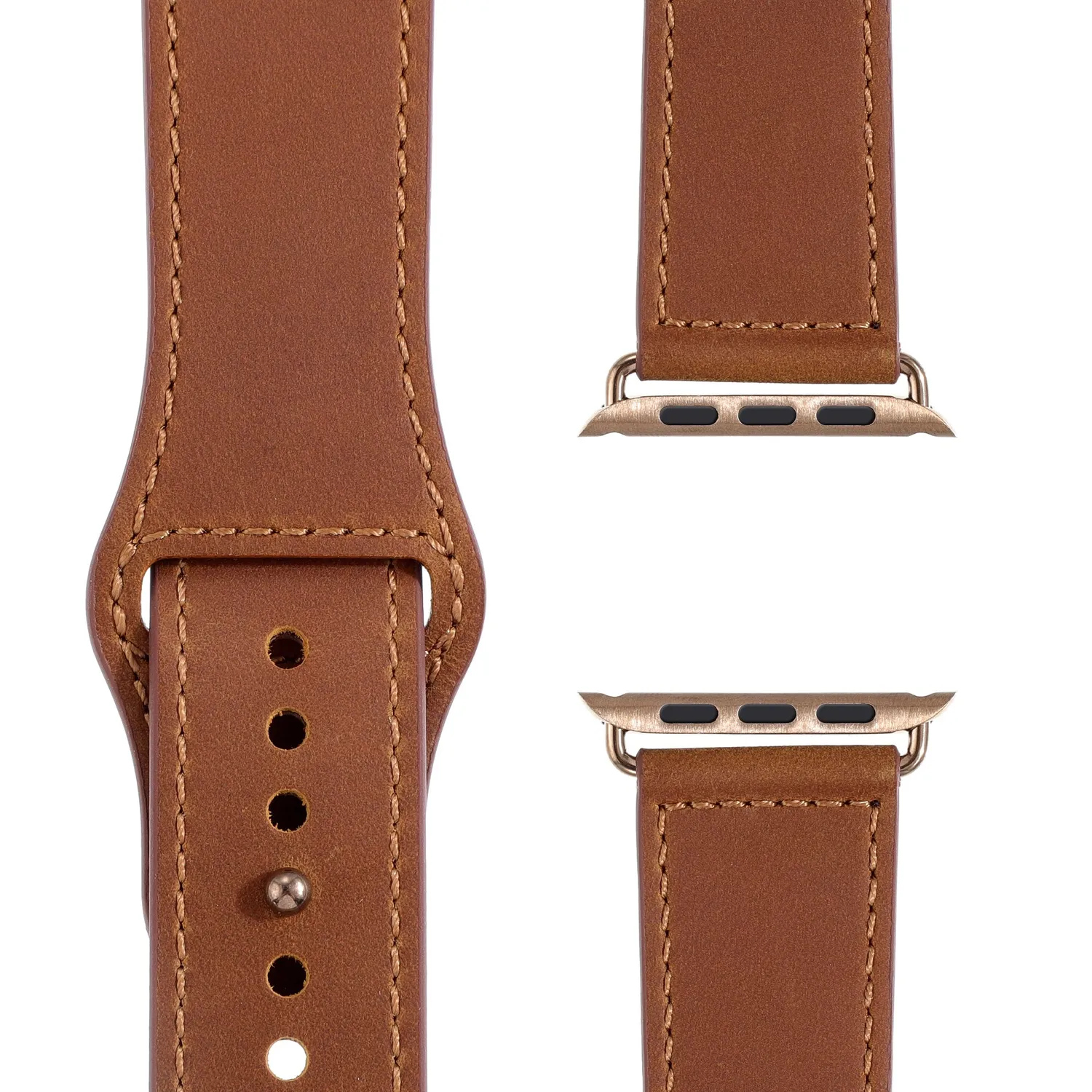 arktisband Apple Watch Kunstlederarmband Pin