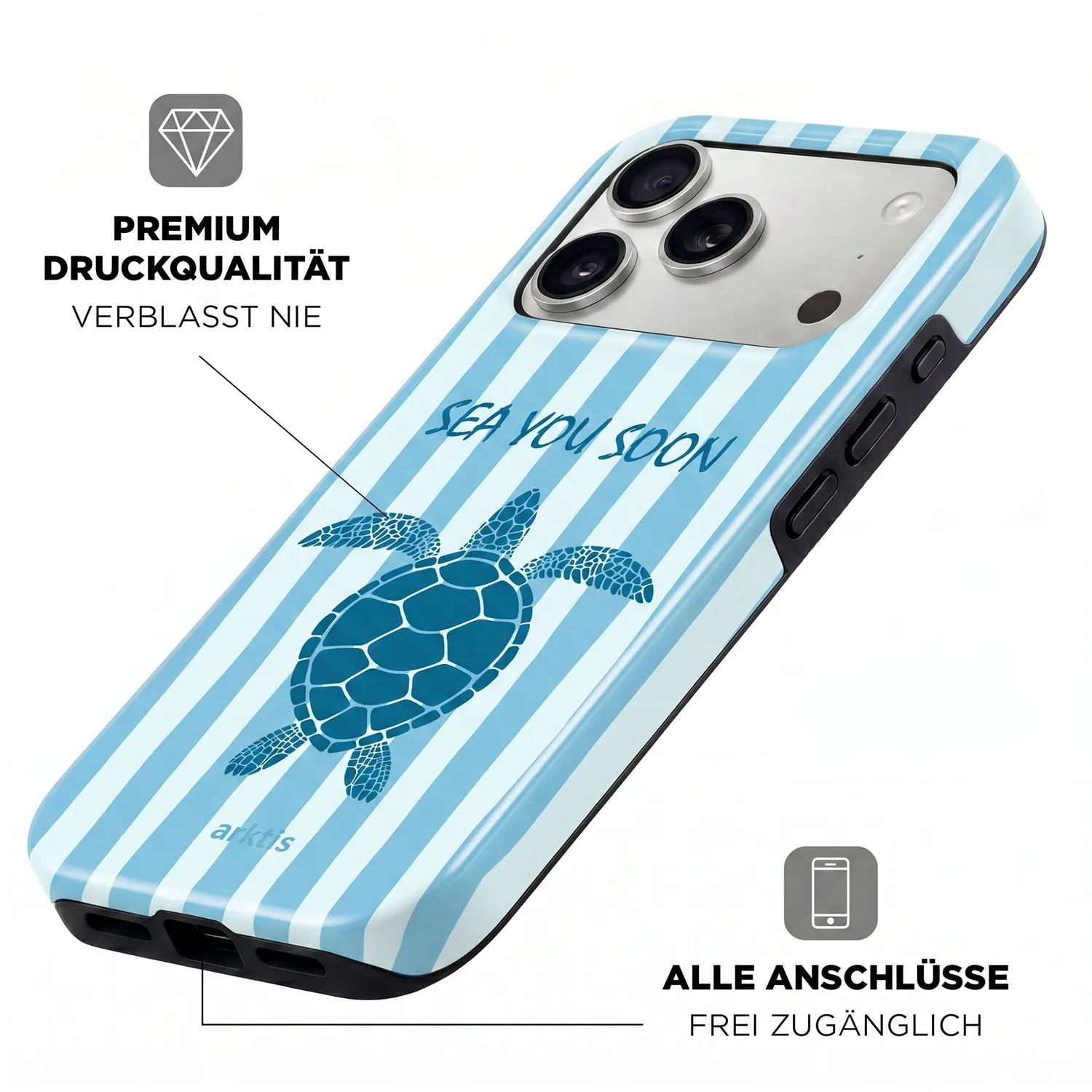 arktis Sea You iPhone 17 Hülle MagSafe