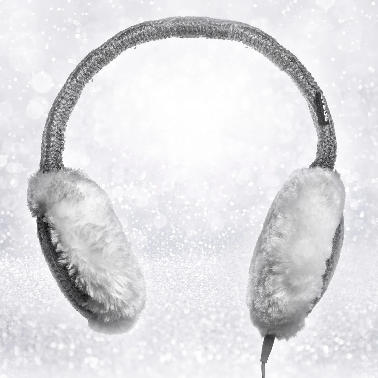 SBS Wool Winter Kopfhörer Ohrenschützer mit Mikrofon