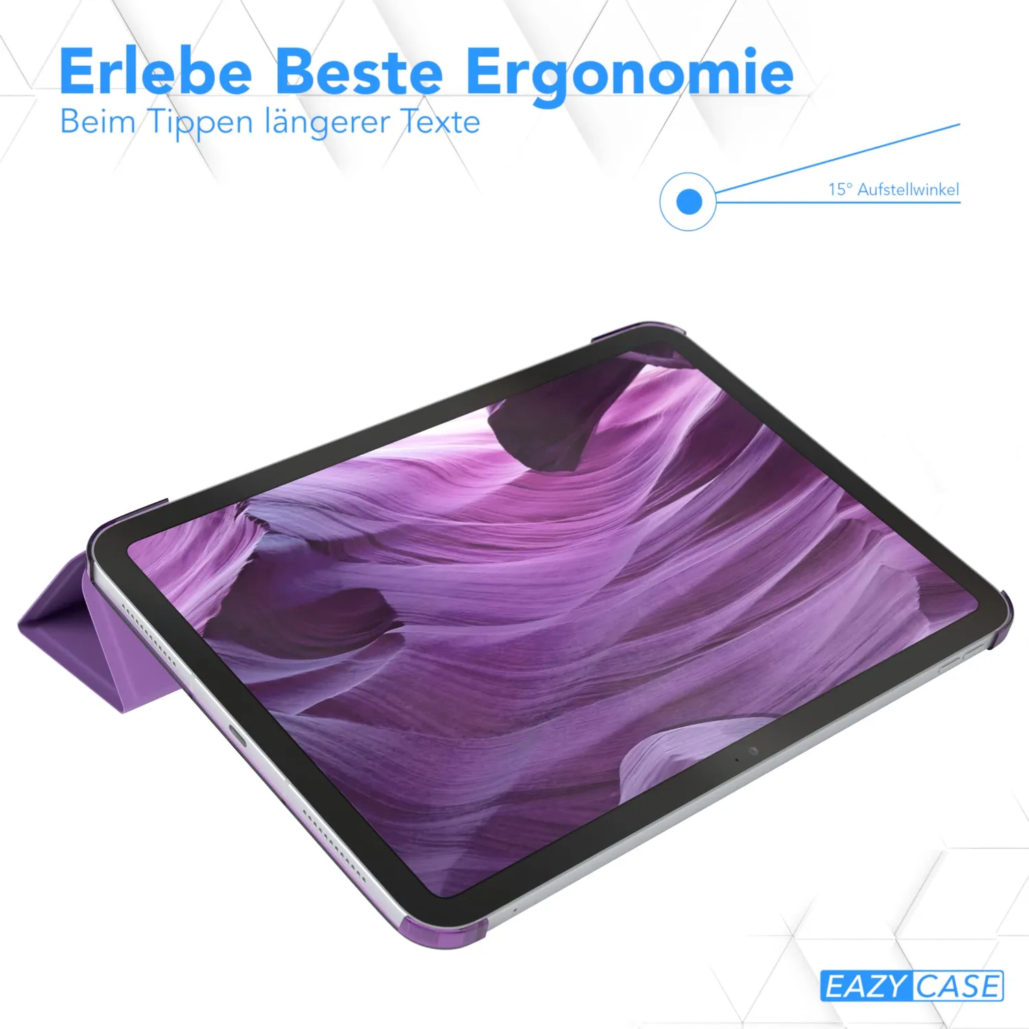 EAZY CASE iPad 11" A16 2025 Smart Cover Hülle Lila