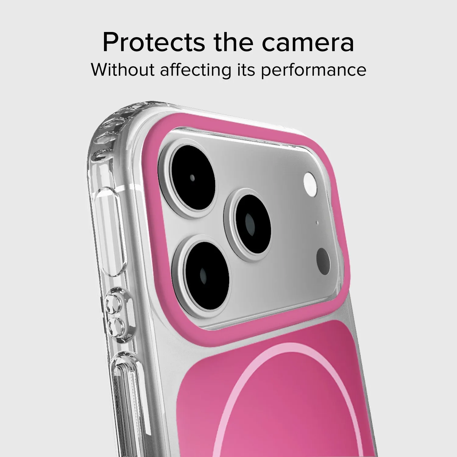 SBS Block iPhone 17 Pro Max Hülle Rosa MagSafe