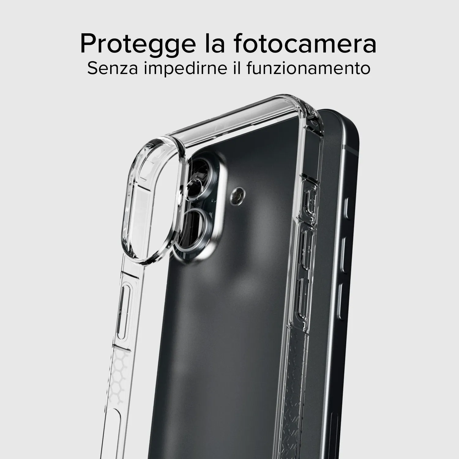 SBS Extreme X2 iPhone 16 Hülle transparent 2m Fallschutz
