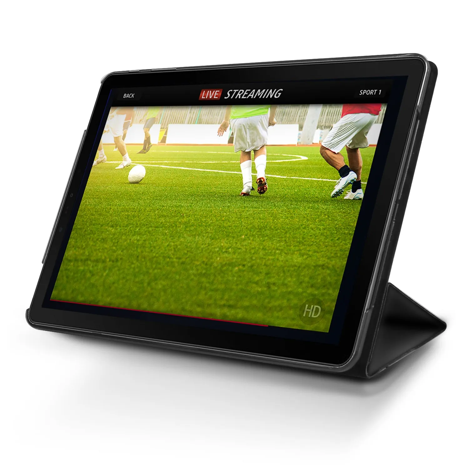 SBS Trio Tablet-Hülle für Galaxy Tab A 10.5 2018 schwarz