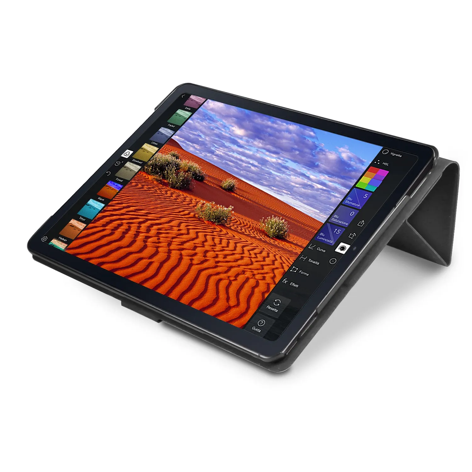 SBS Trio Tablet Hülle Samsung Galaxy Tab S7 schwarz Bookcover
