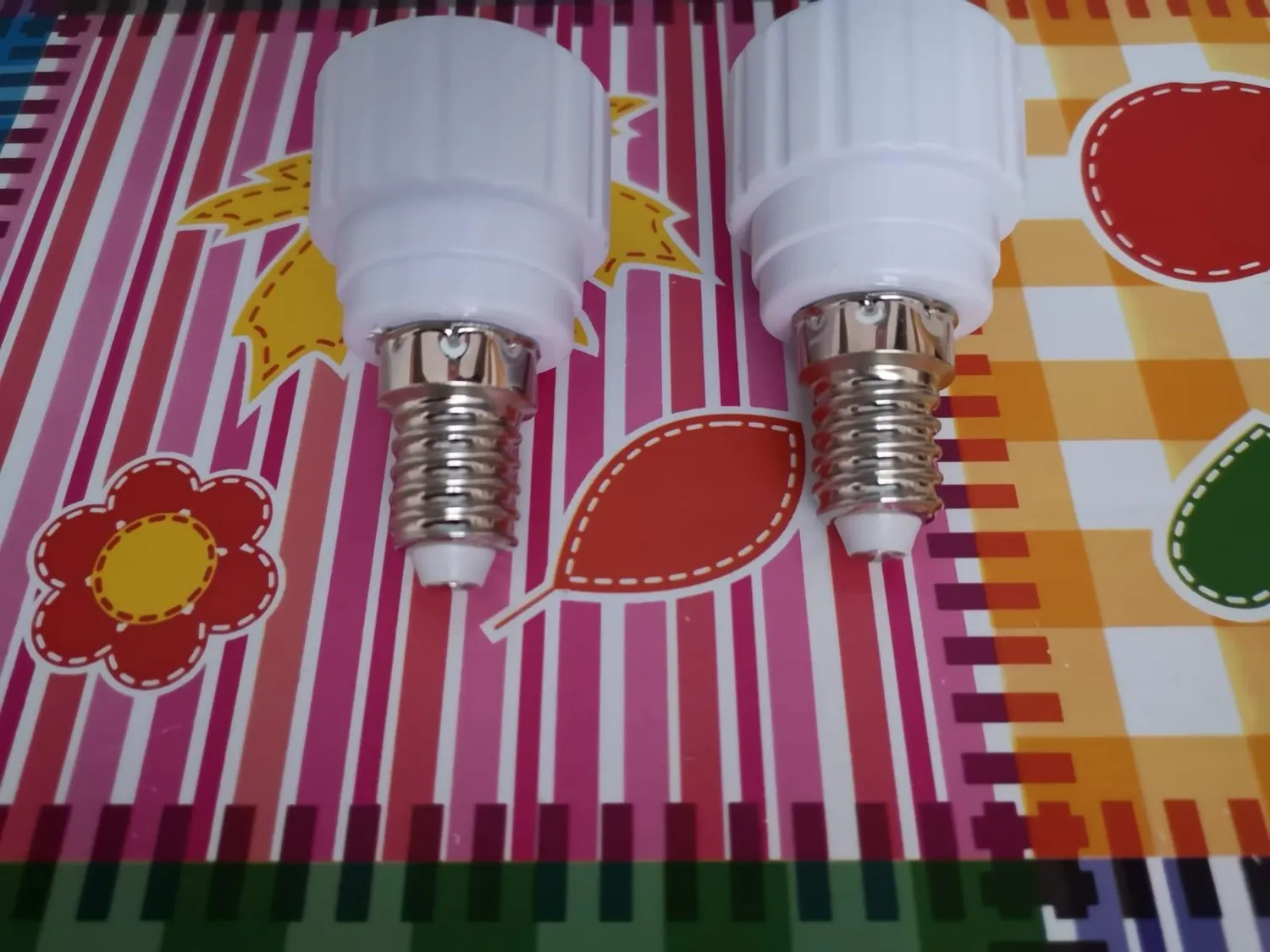 EAZY CASE E14 auf GU10 Adapter Weiß 4er Set LED
