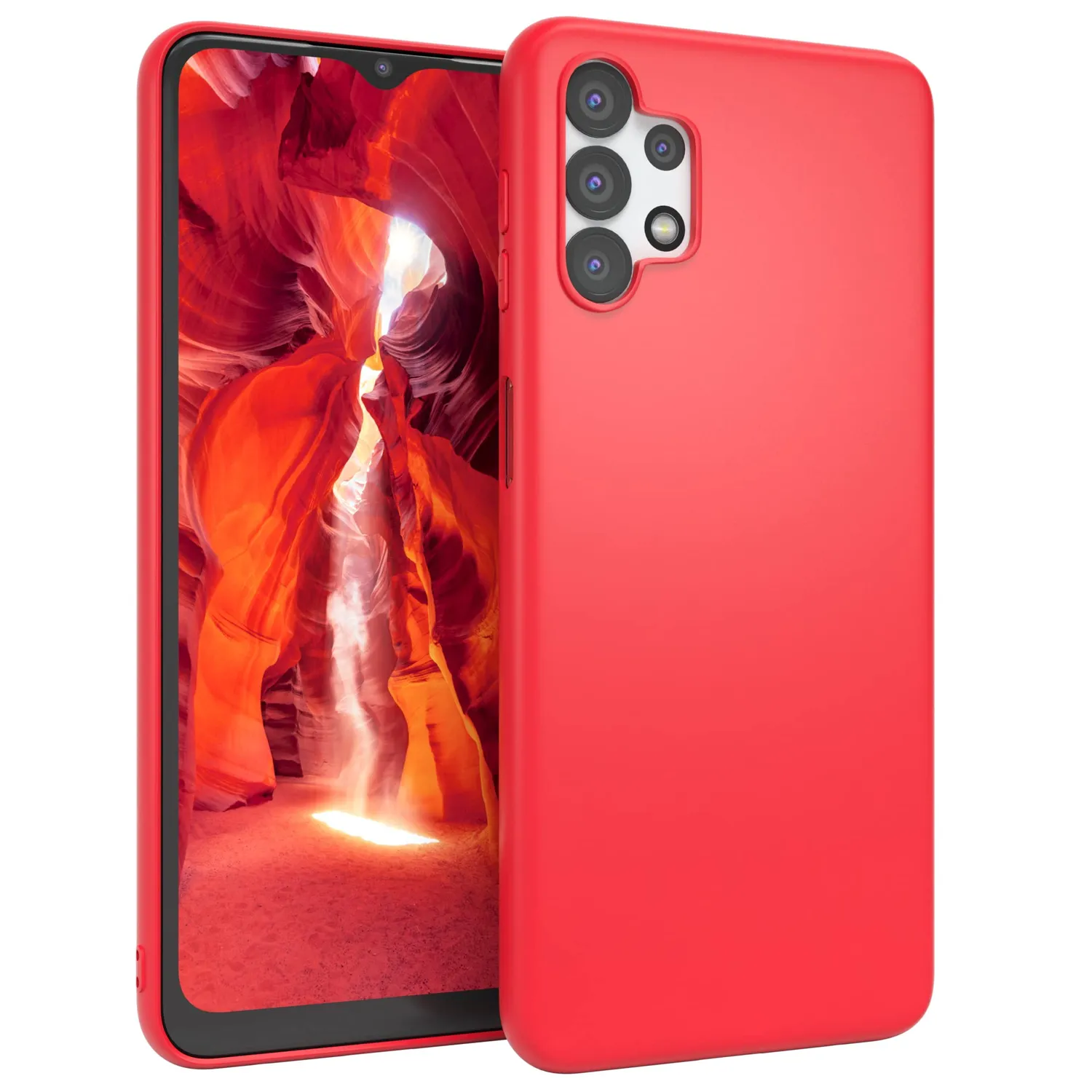 EAZY CASE Galaxy A32 5G Klapphülle Book Schwarz Kunstleder