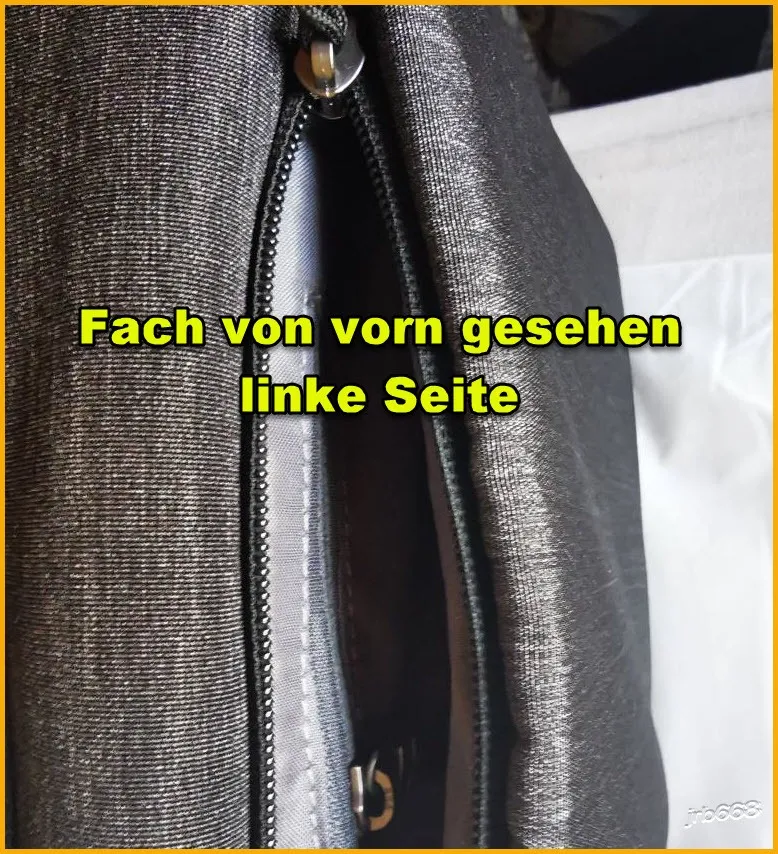 EAZY CASE Daypack Rucksack 15 Zoll 15L Dunkelgrau