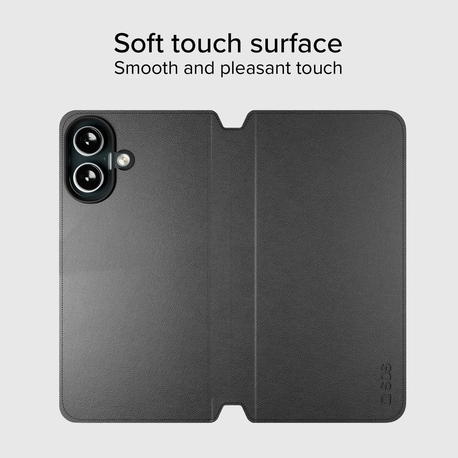 SBS iPhone 16 Plus Klapphülle schwarz MagSafe Book Case