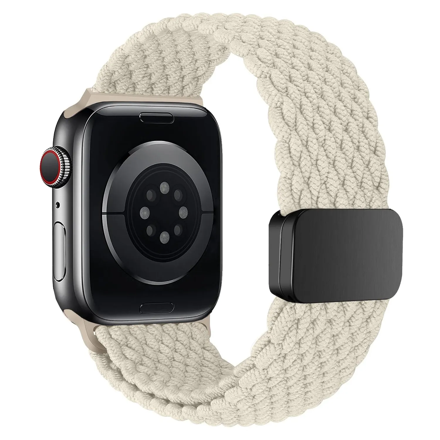 arktis Casual Apple Watch Armband Polarstern geflochten
