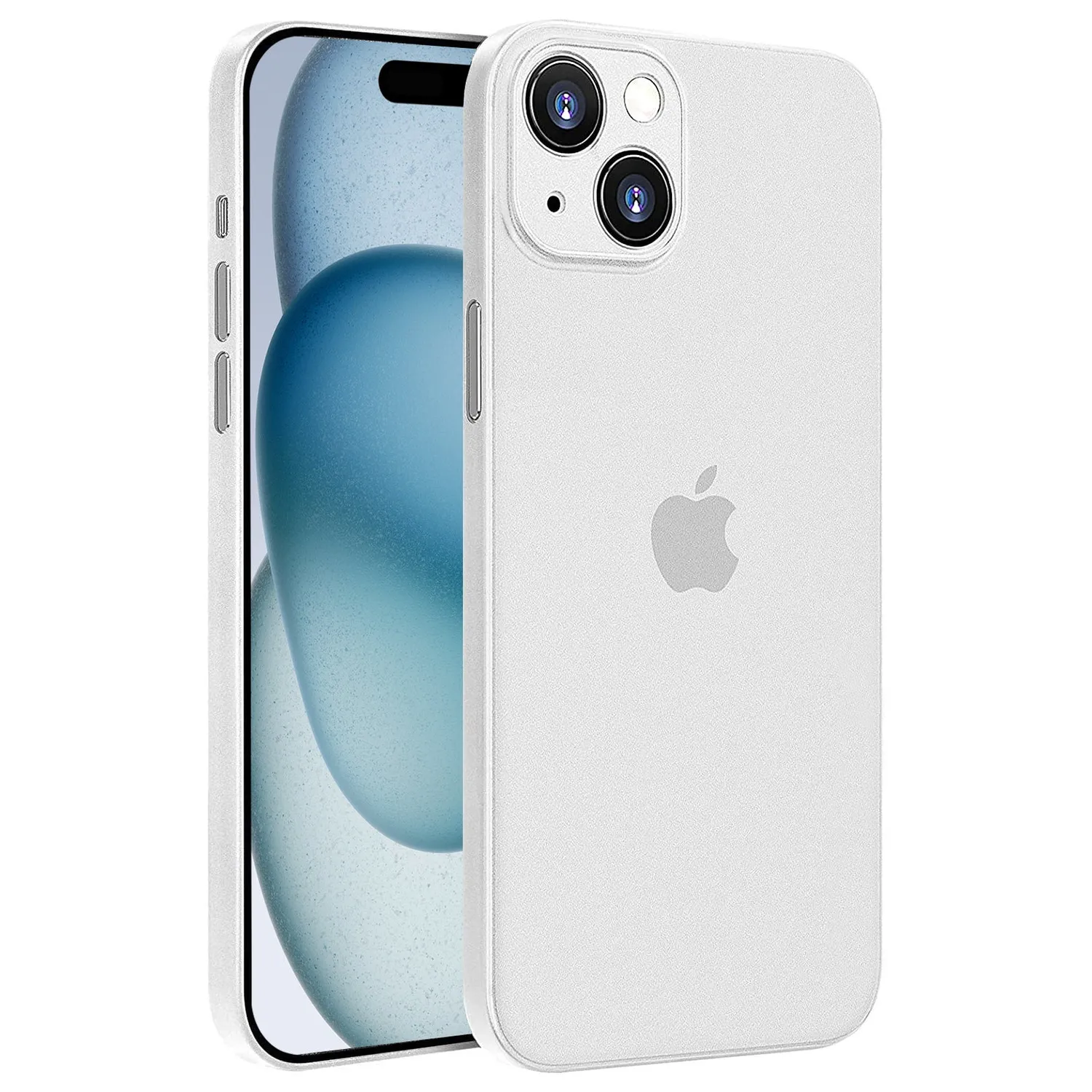 arktis iPhone 15 ULTRADÜNN Hülle Schwarz-Transparent
