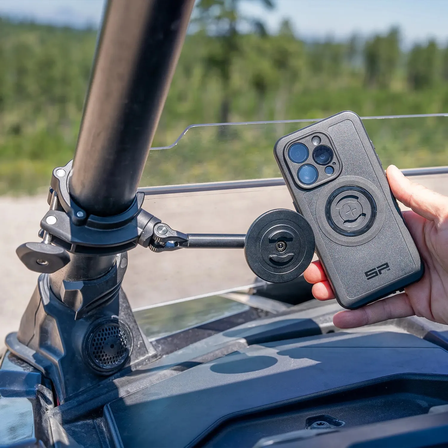SP Connect Roll Cage Mount 3D Halterung Offroad Mag-Align