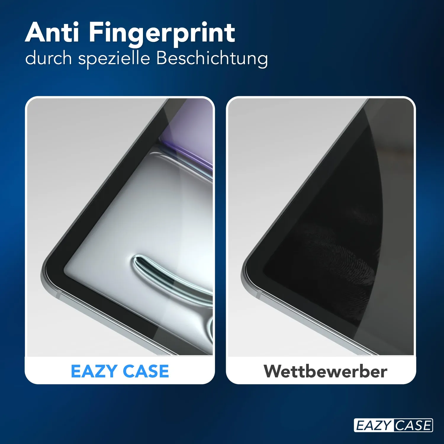 EAZY CASE iPad Air 6 Panzerglas 10,9 Zoll 9H
