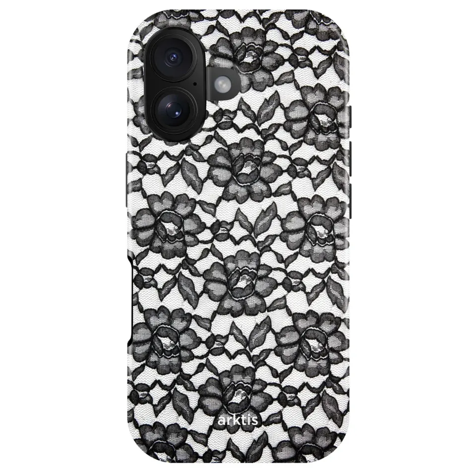 arktis iPhone 17 Hülle Dark Rose MagSafe Print