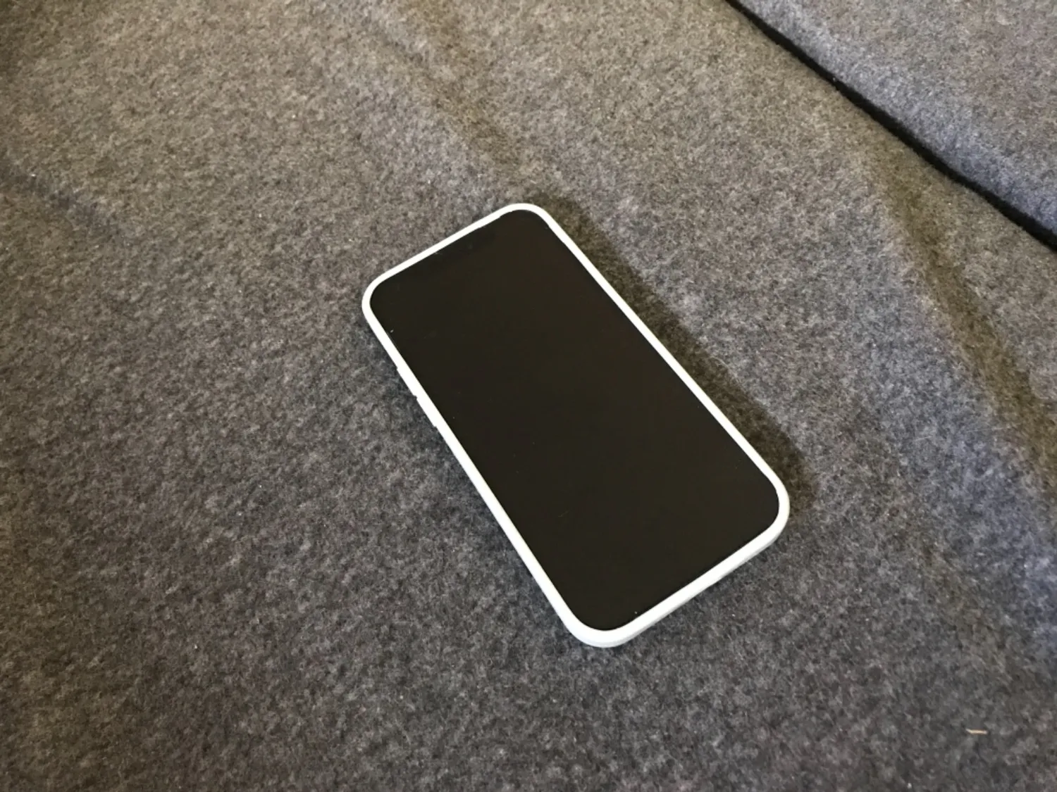 YATWIN Silikon Handyhülle iPhone 12 12 Pro Grau matt Ganzkörper