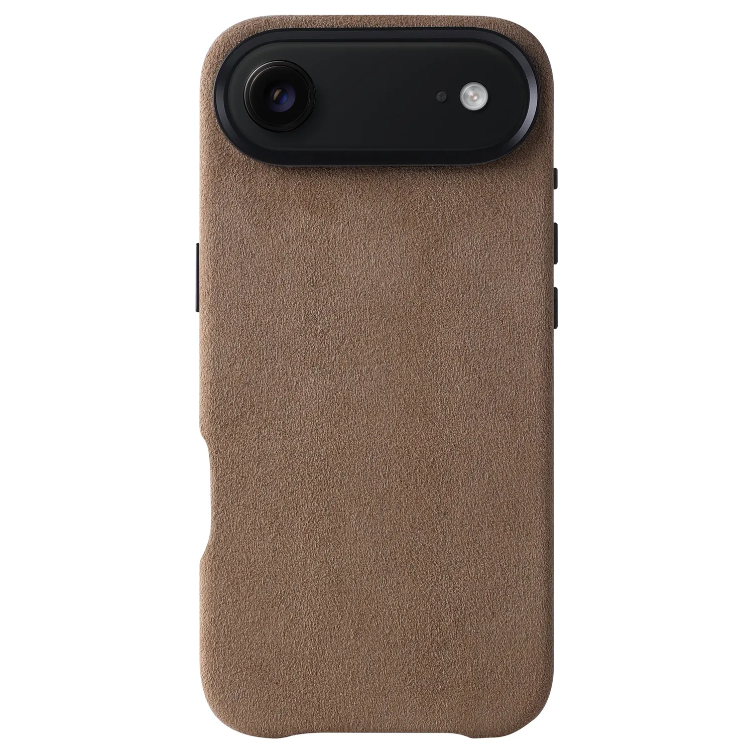 arktis Alcantara Hülle iPhone Air schwarz MagSafe