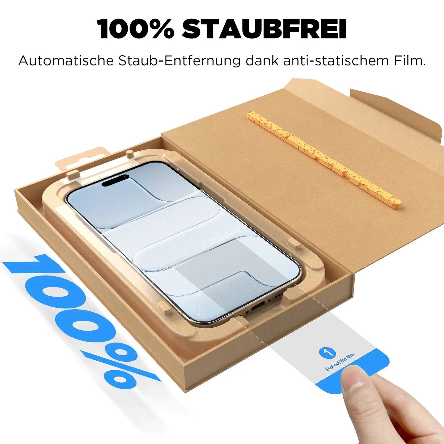 arktis REVOLUTION iPhone Air Panzerglas 2er Set