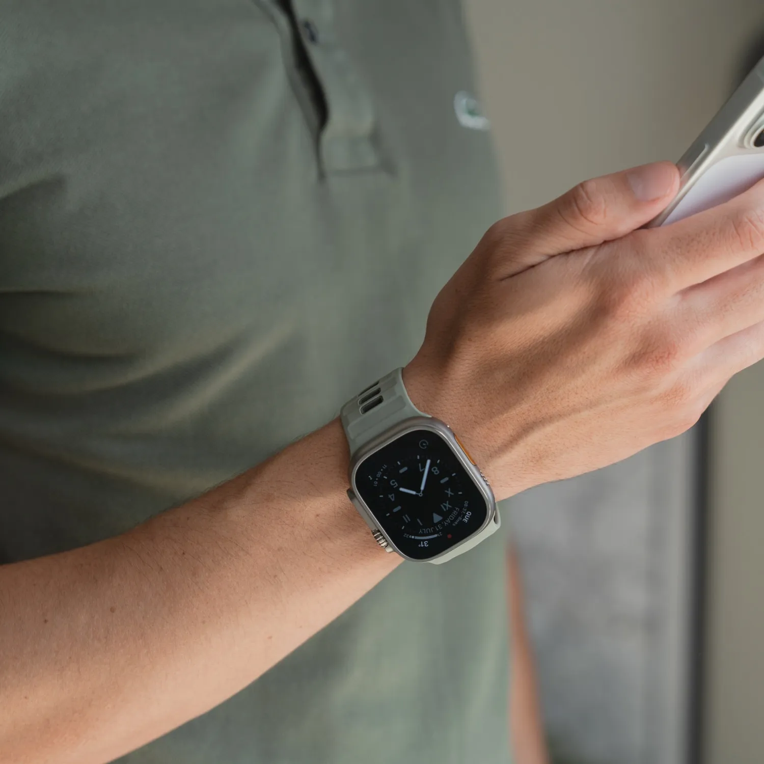 arktisband Runner Apple Watch Armband Silikon