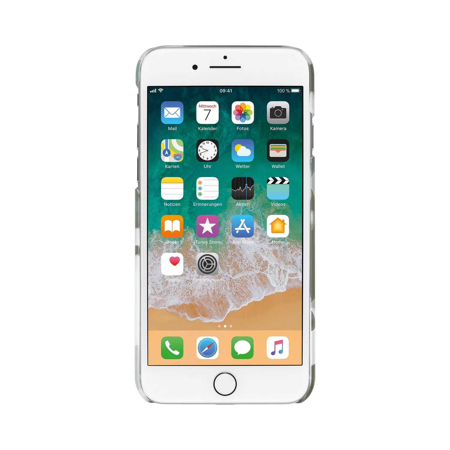 Artwizz Camouflage Clip iPhone SE 2022/2020/8/7 Hülle Tarnmuster