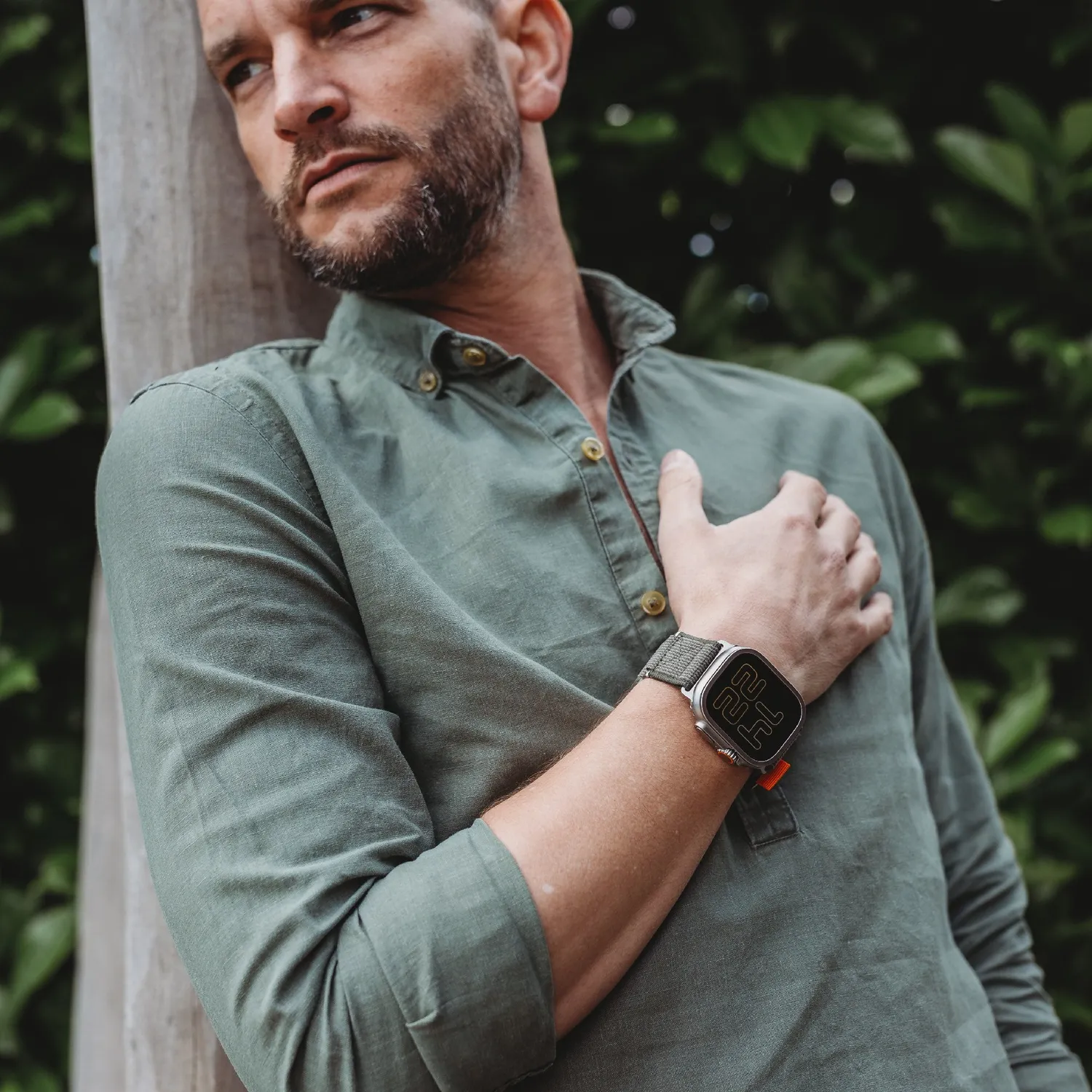 arktisband Travel Loop Apple Watch Armband Nylon Klett