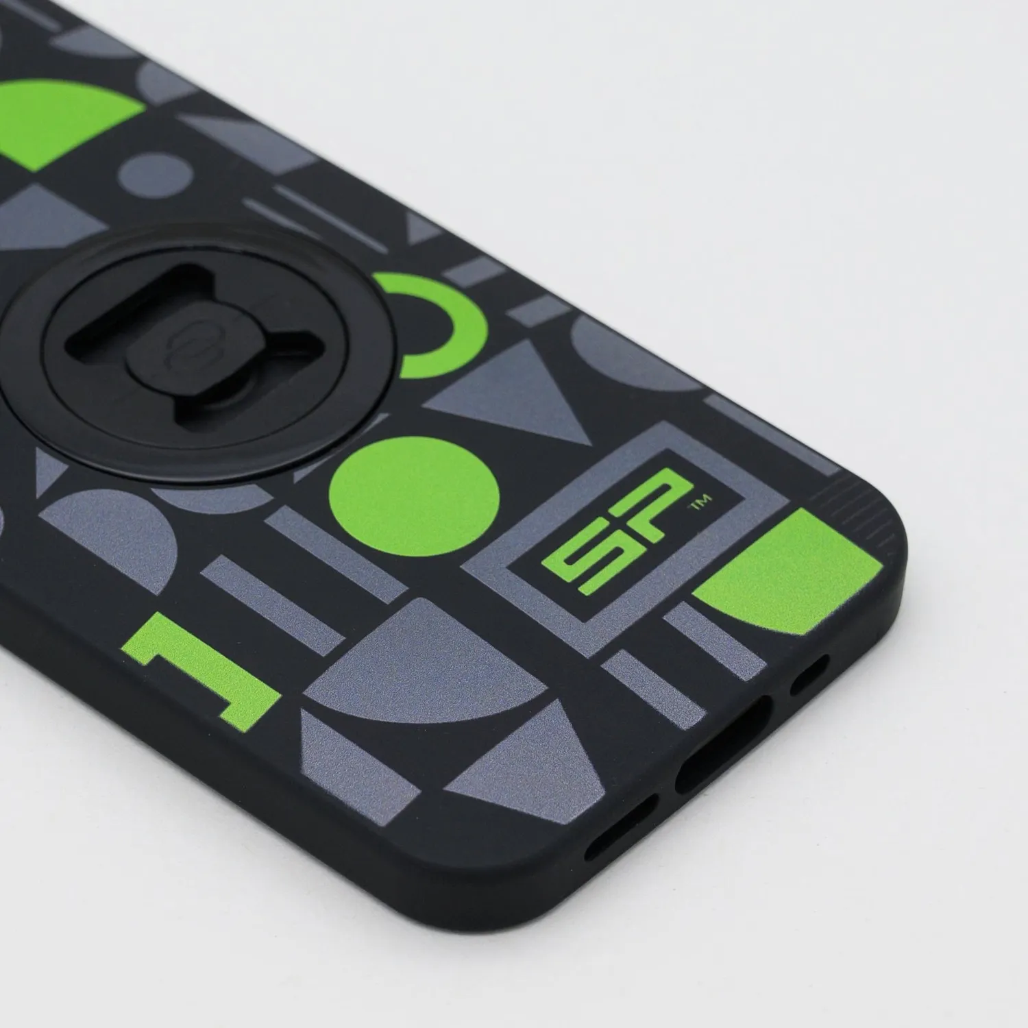 SP Connect Edition Geometric Handyhülle Lime SPC+