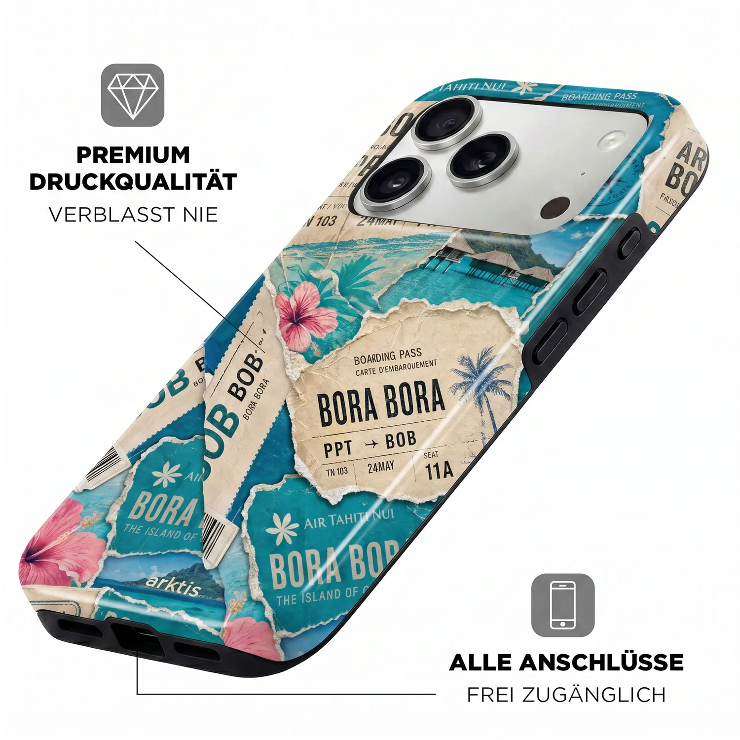 arktis Happy Island iPhone 17 Pro Max Hülle MagSafe