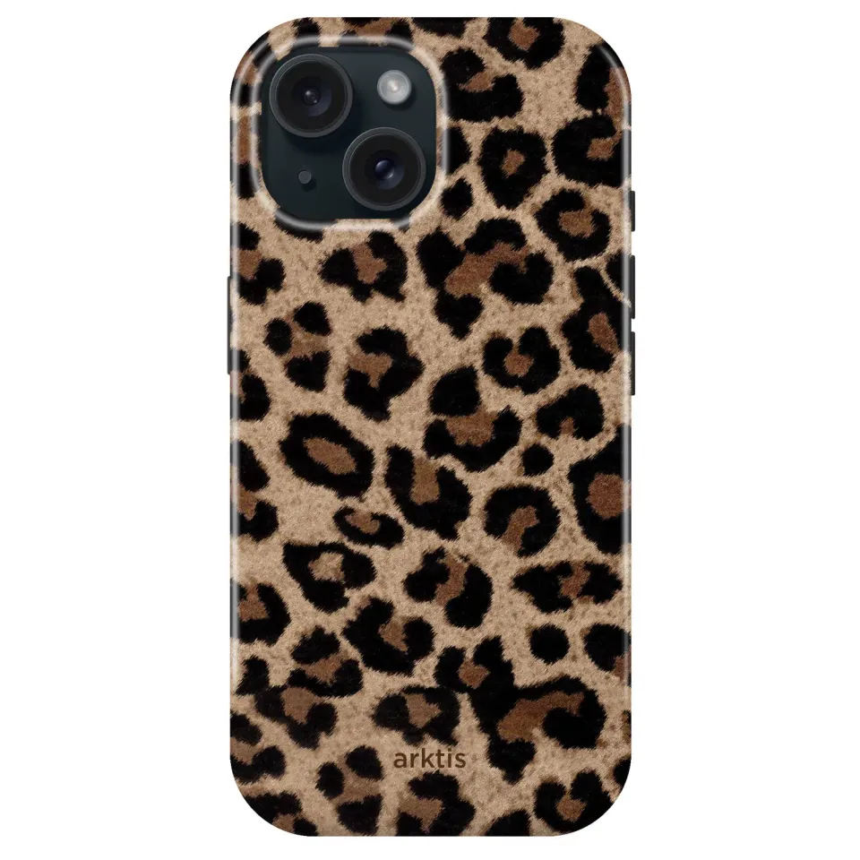 arktis iPhone 15 Hülle Sweet Leopard MagSafe