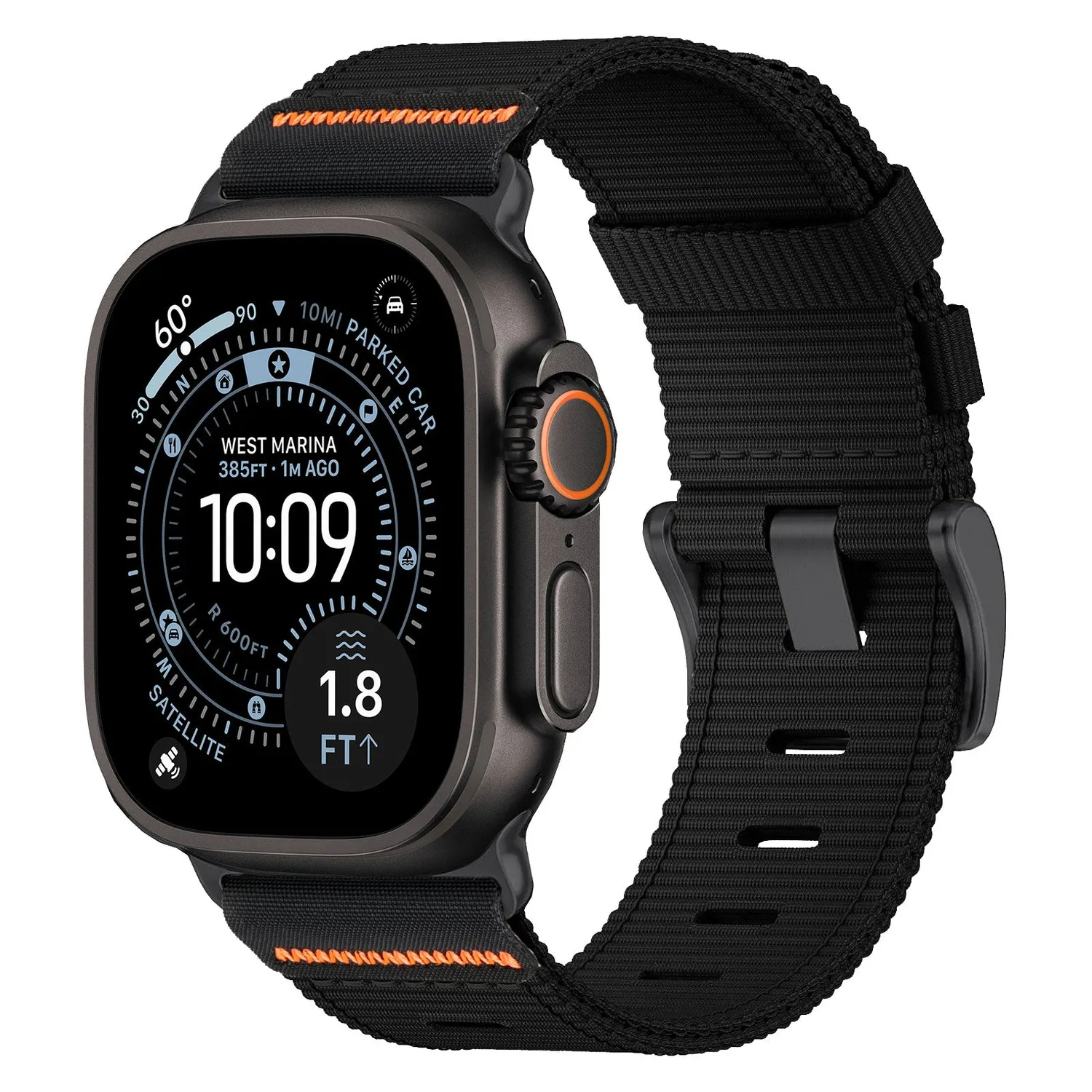 arktisband Terra Apple Watch Armband Orange 49/46/45/44