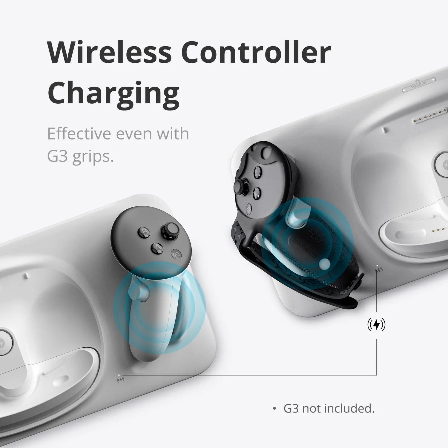 BOBOVR D3 Ladestation für Quest 3 ohne Netzteil 3-in-1