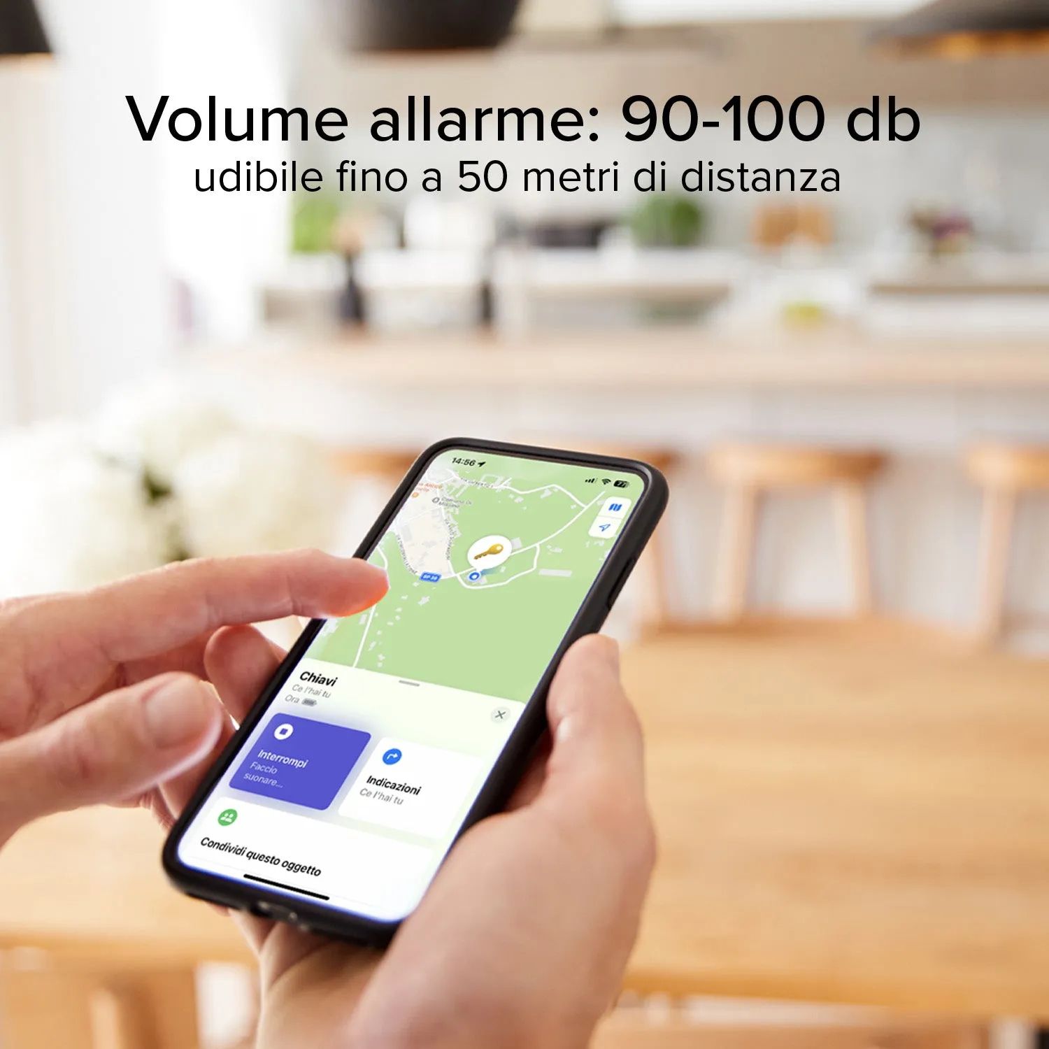 SBS Track My Card Apple Find My Tracker mit Akku