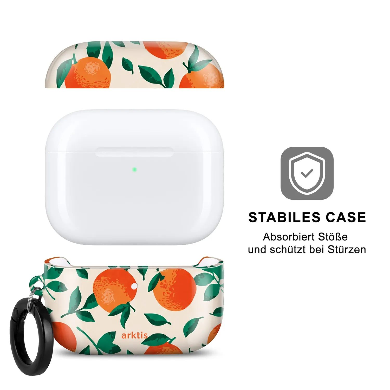 arktis AirPods Pro 3 Hülle Orange Tree Case Print