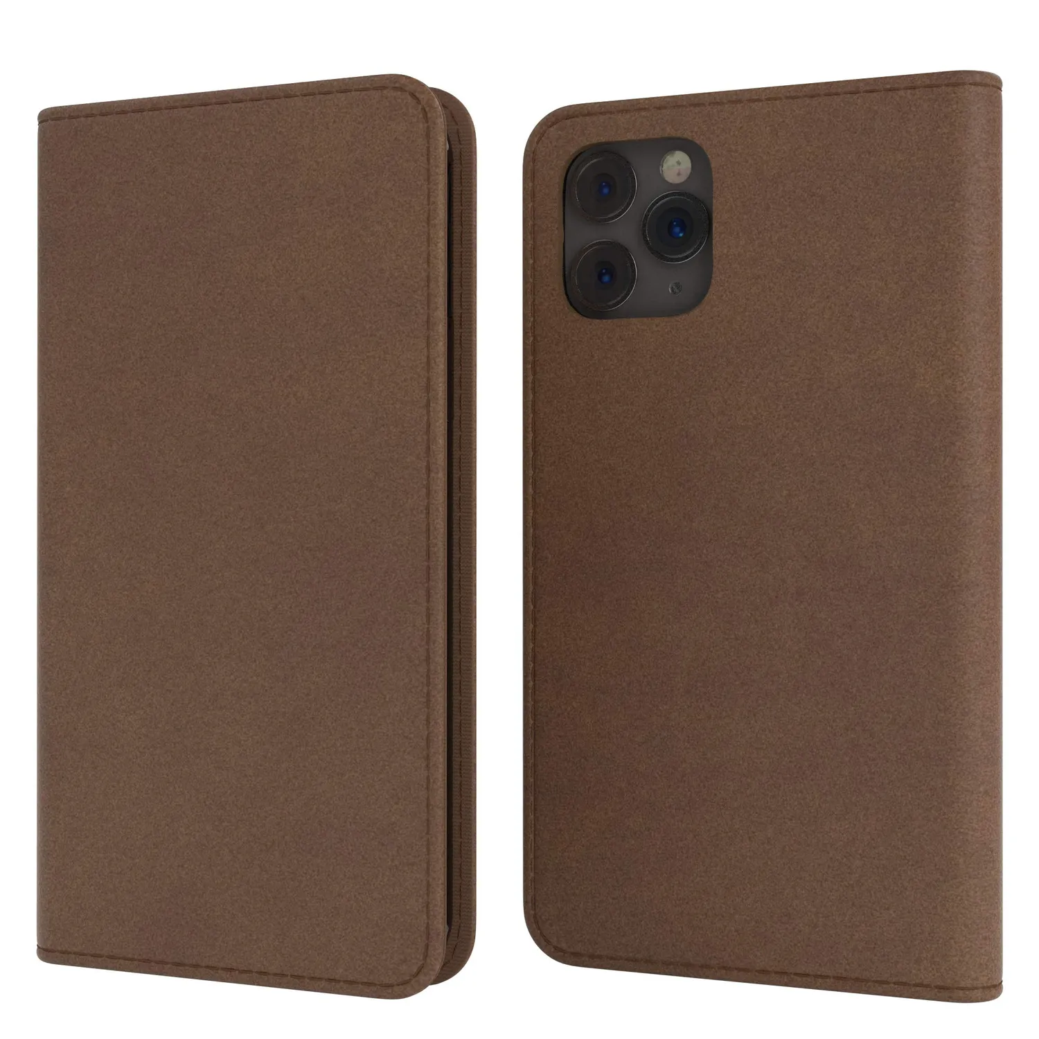 EAZY CASE iPhone 11 Pro Book Handyhülle Anthrazit Klapp