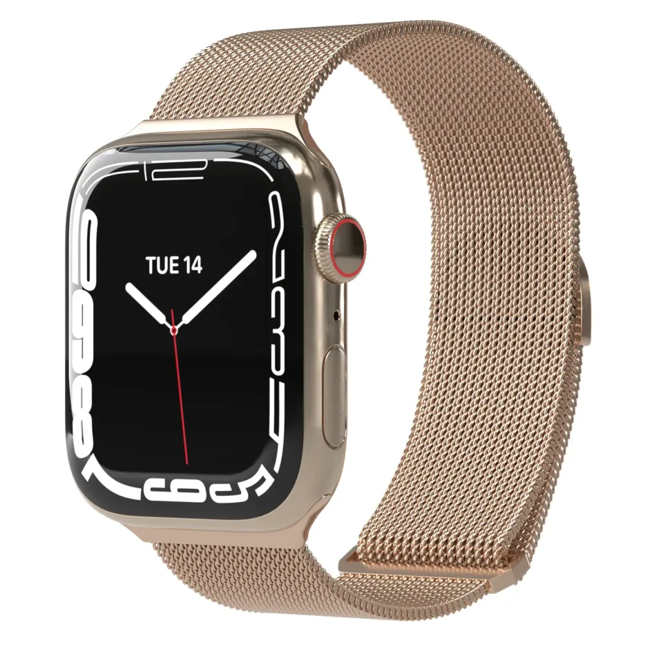 EAZY CASE Apple Watch Mesh Armband Metall verstellbar