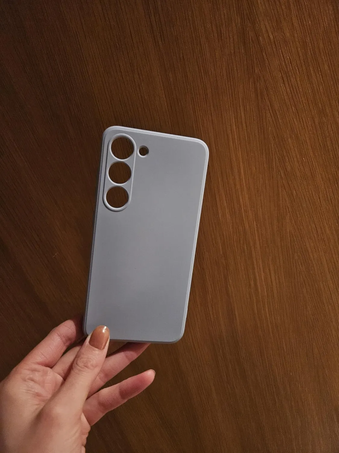 EAZY CASE Galaxy S23 Silikonhülle Altrosa matt Kameraschutz