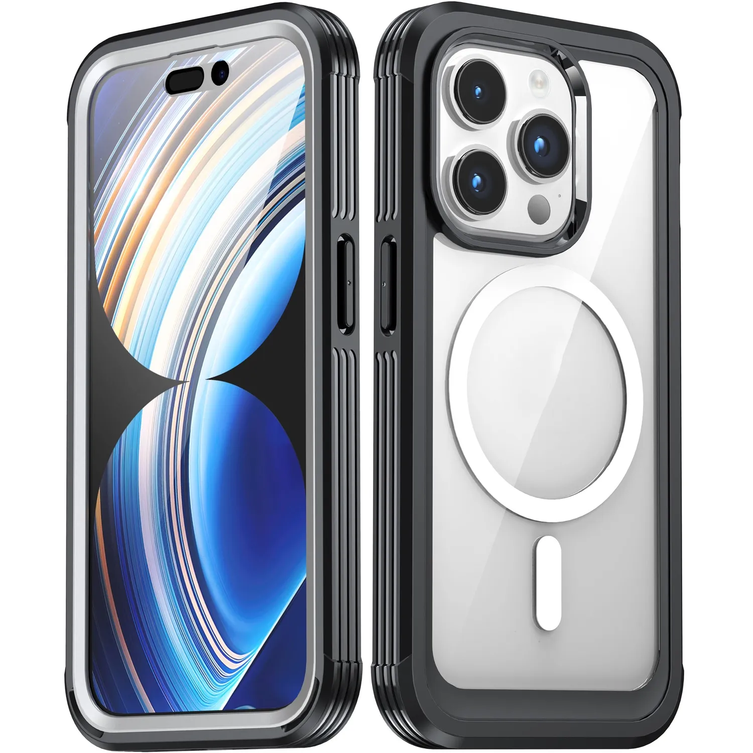 arktis 360ULTIMATE iPhone 15 Pro Max Hülle schwarz 360°