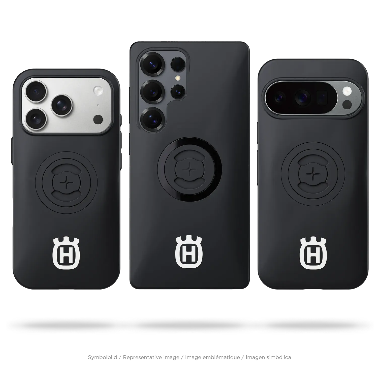 SP Connect Husqvarna Crown Logo Handyhülle iPhone 17 schlank