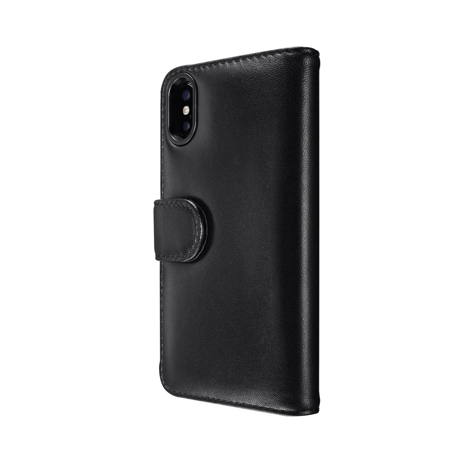 Artwizz SeeJacket Leather iPhone X Hülle schwarz