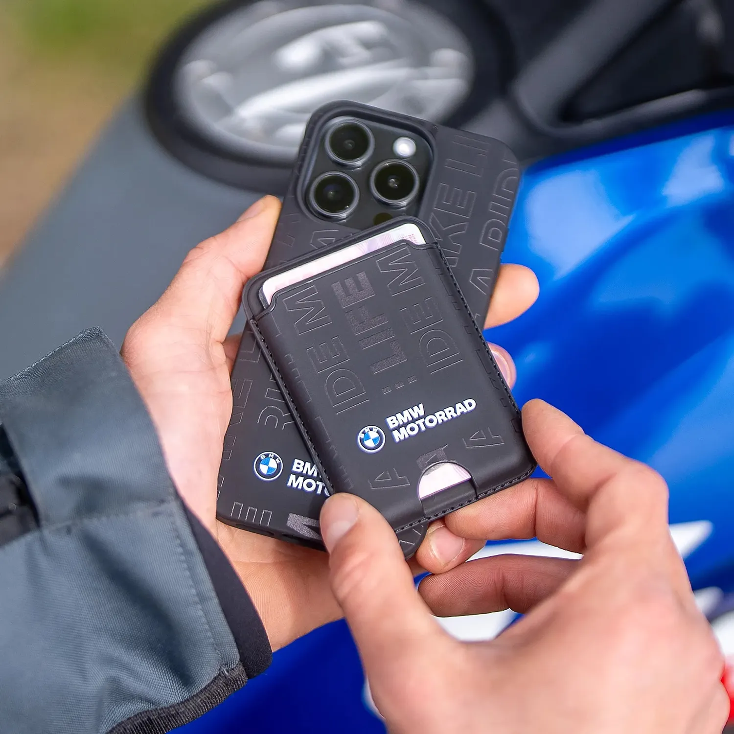 SP Connect BMW Motorrad Card Wallet Terrain Kartenhalter