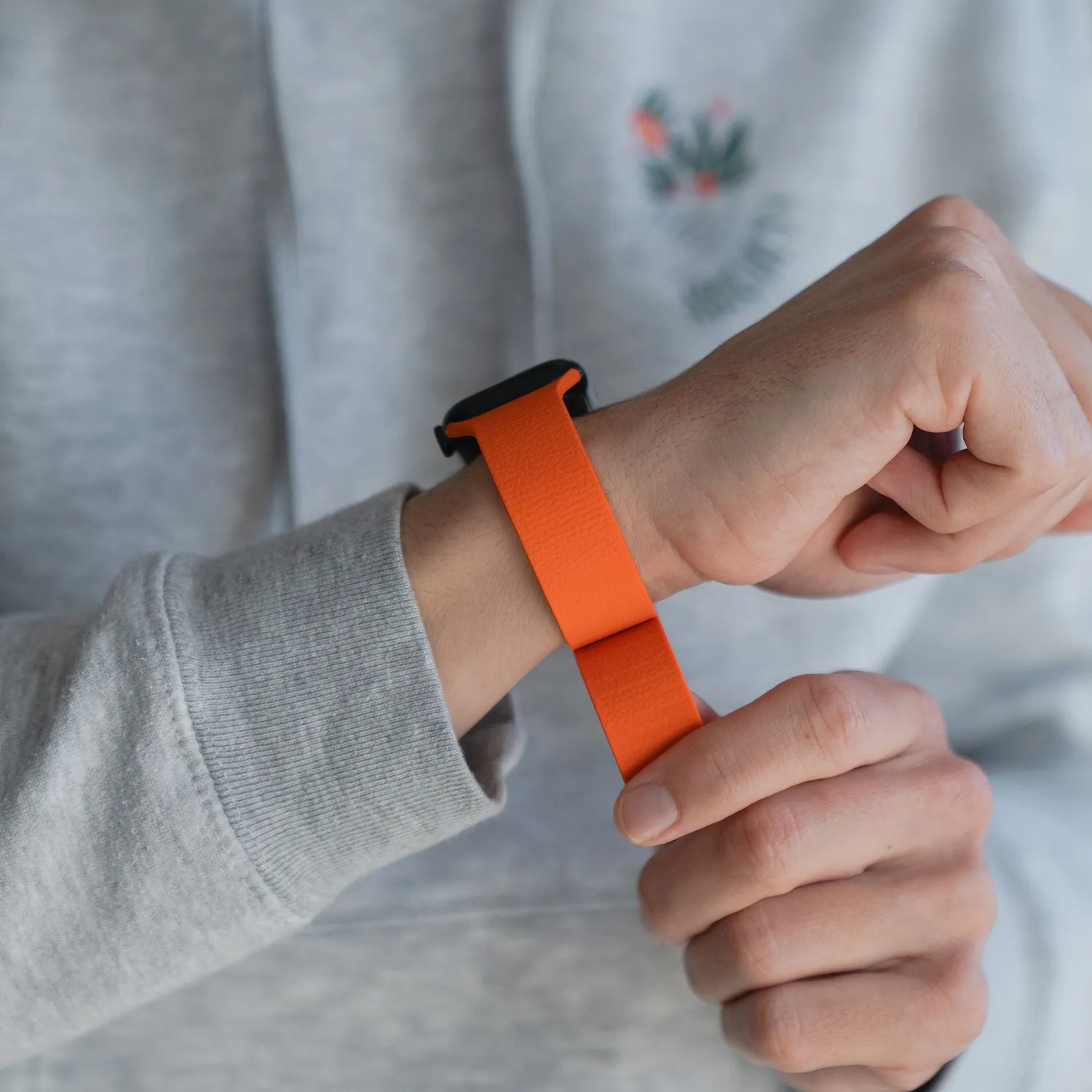 arktisband Flexy Apple Watch Silikonarmband magnetisch