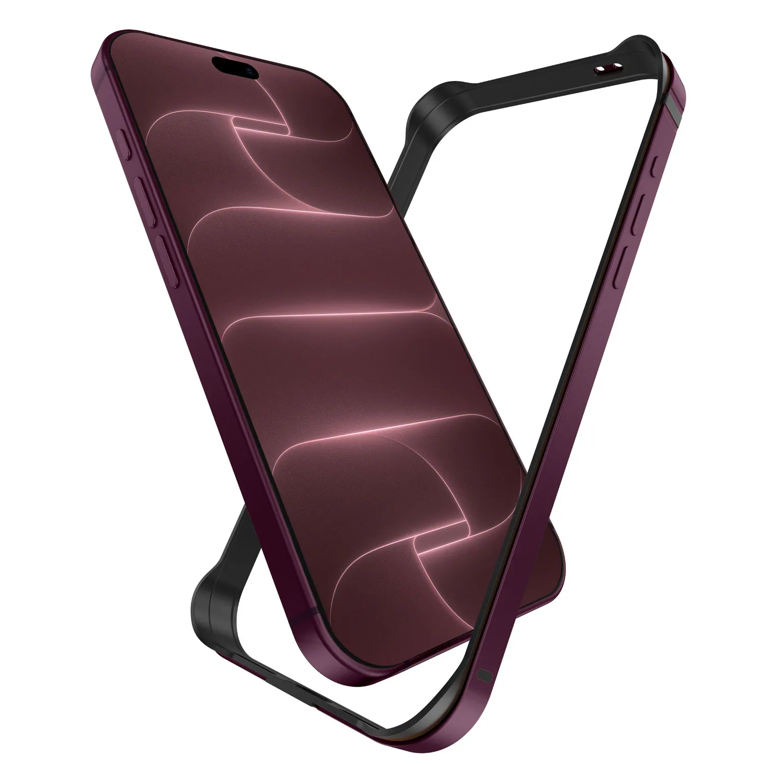 arktis iPhone 18 Pro Bumper Aluminium mit TPU