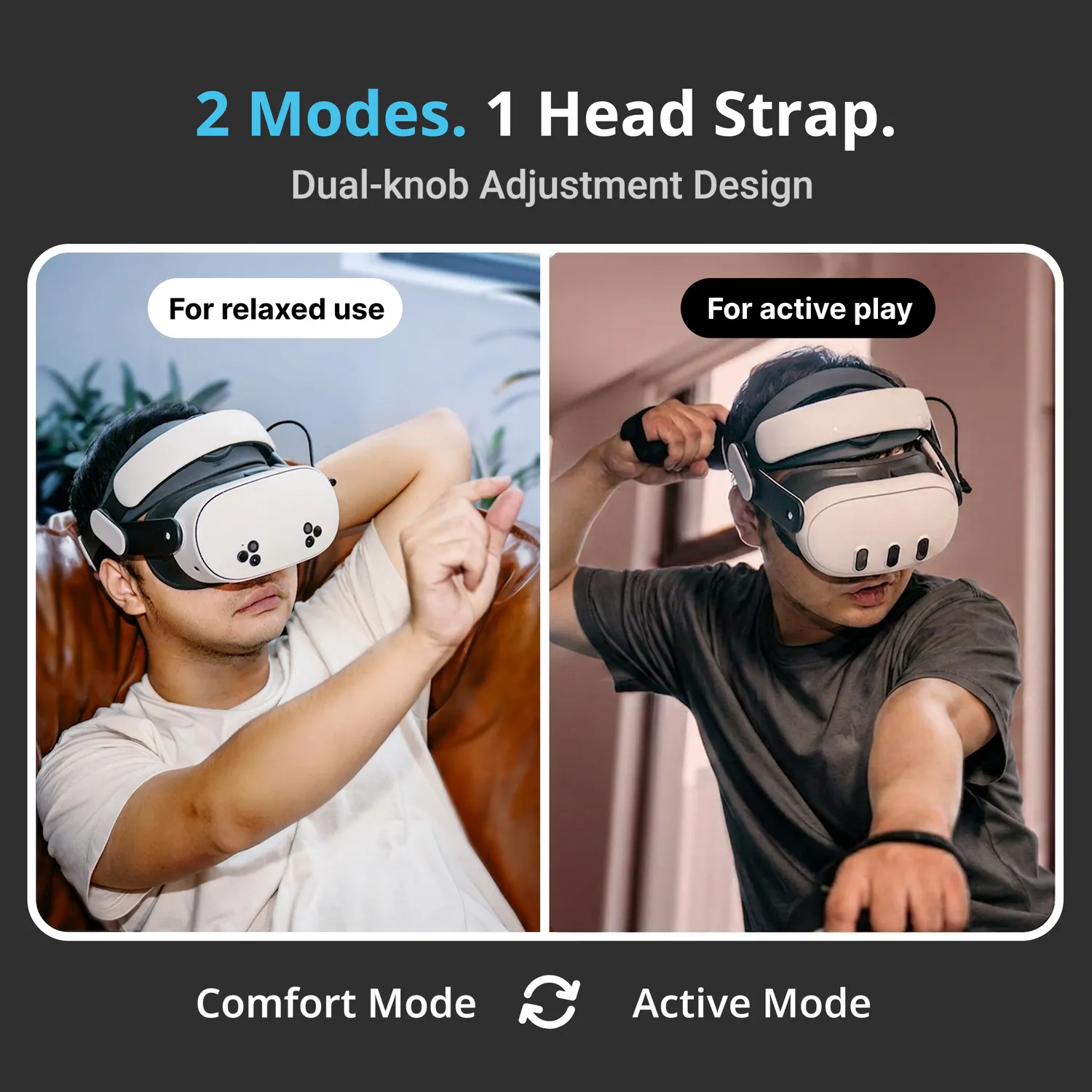 BOBOVR M3 Pro+ Akku-Strap Quest 3 3S BM60