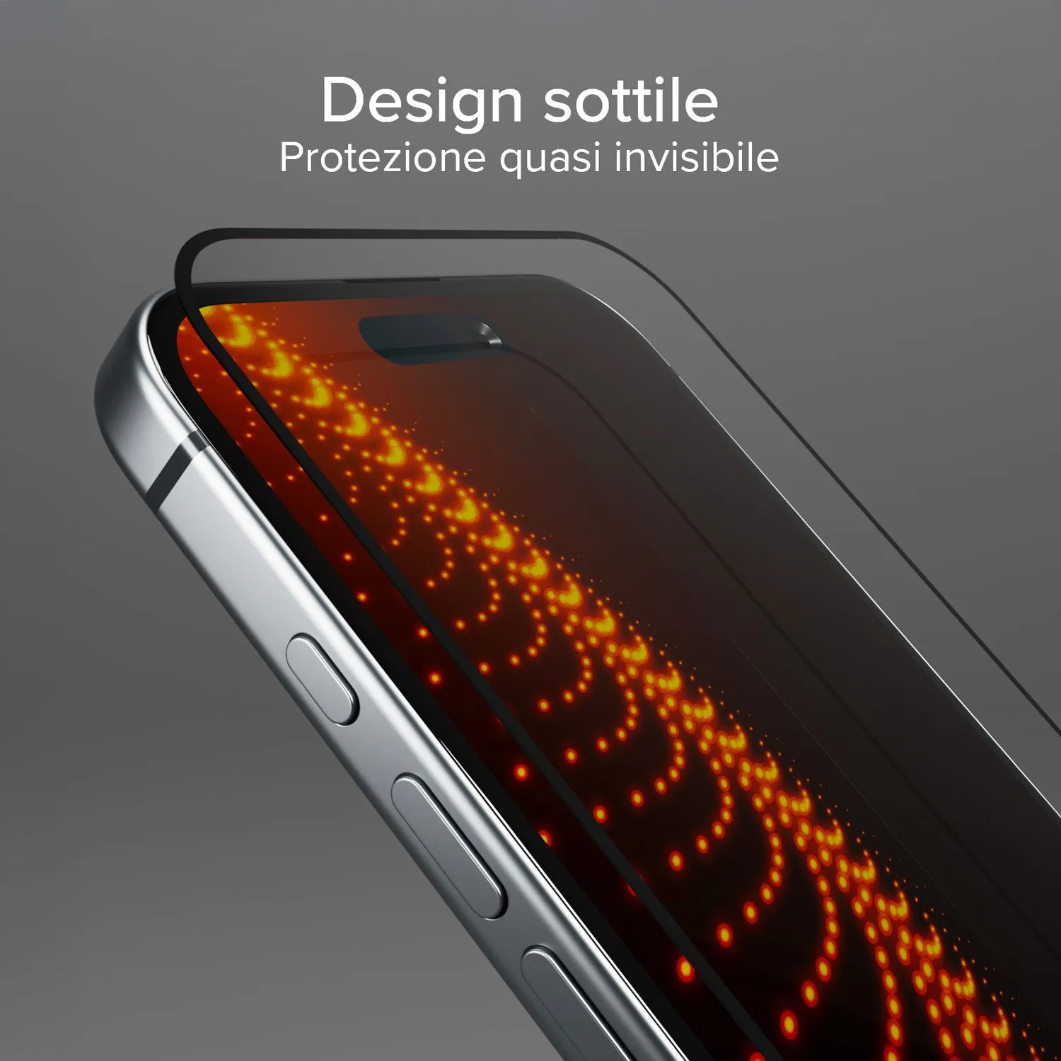 SBS D3O Panzerglas iPhone 16 Pro Max transparent