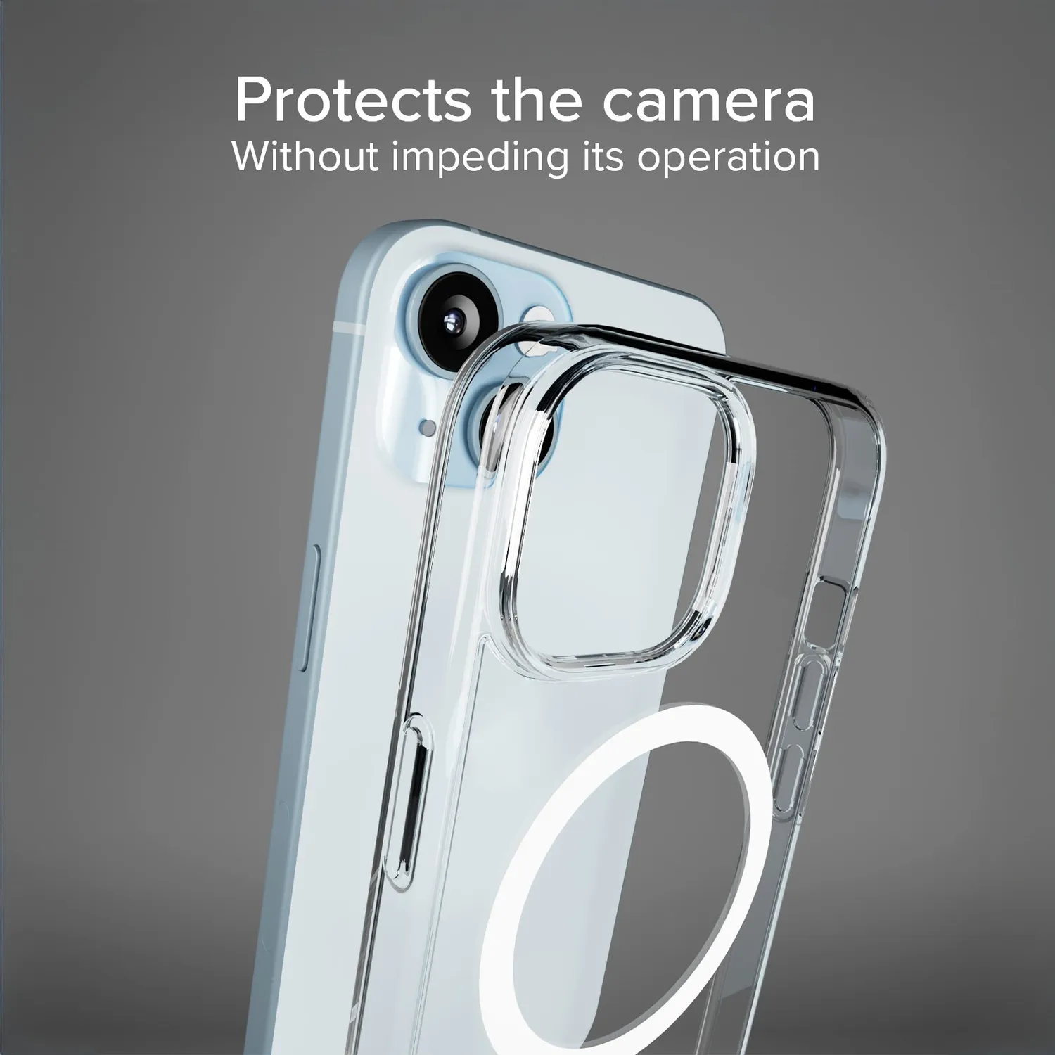 SBS D3O Hülle iPhone 15 transparent MagSafe
