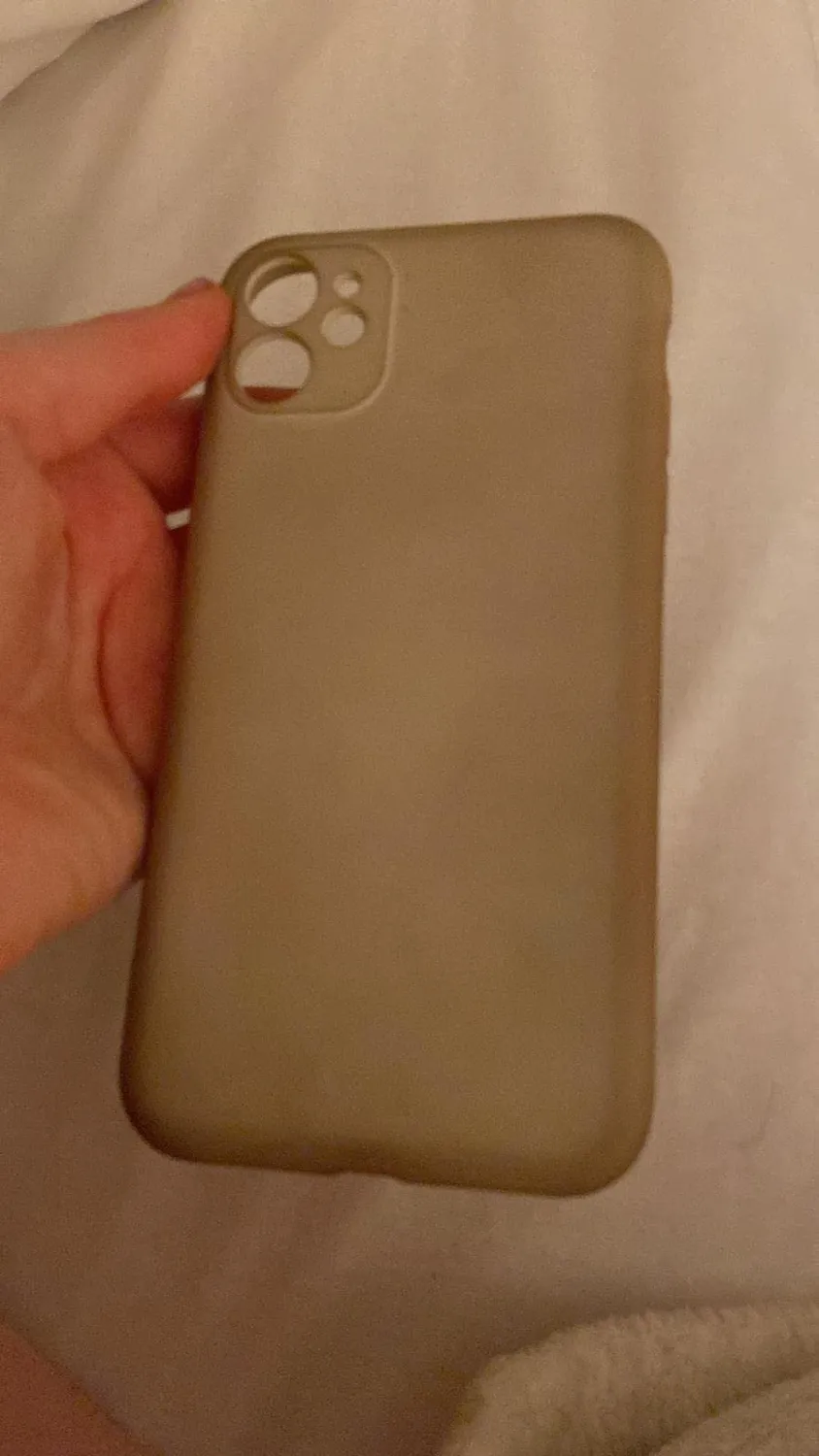 EAZY CASE Silikonhülle iPhone 11 Alt Rosa matt dünn