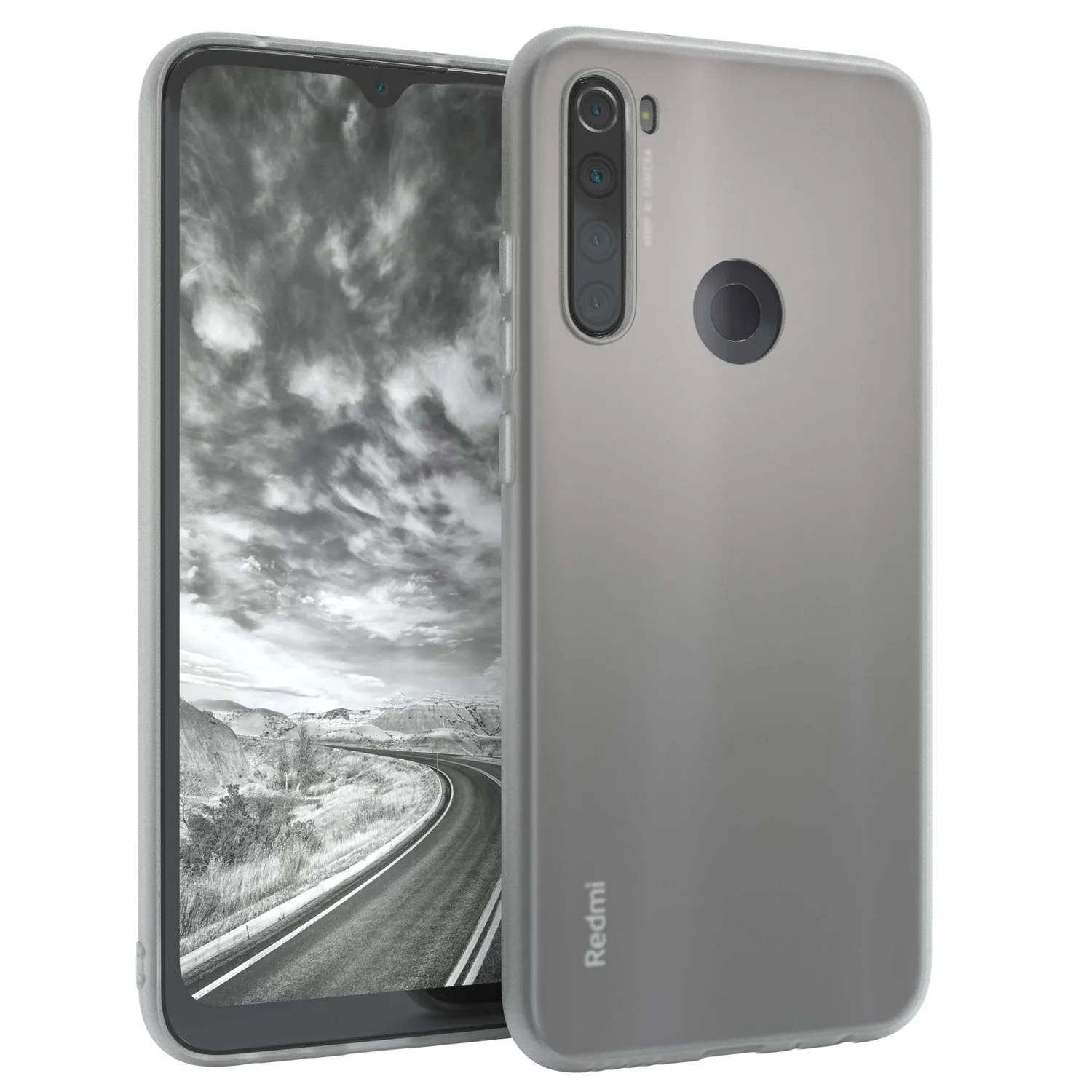 EAZY CASE Book Redmi Note 8T Handyhülle Schwarz Bookstyle