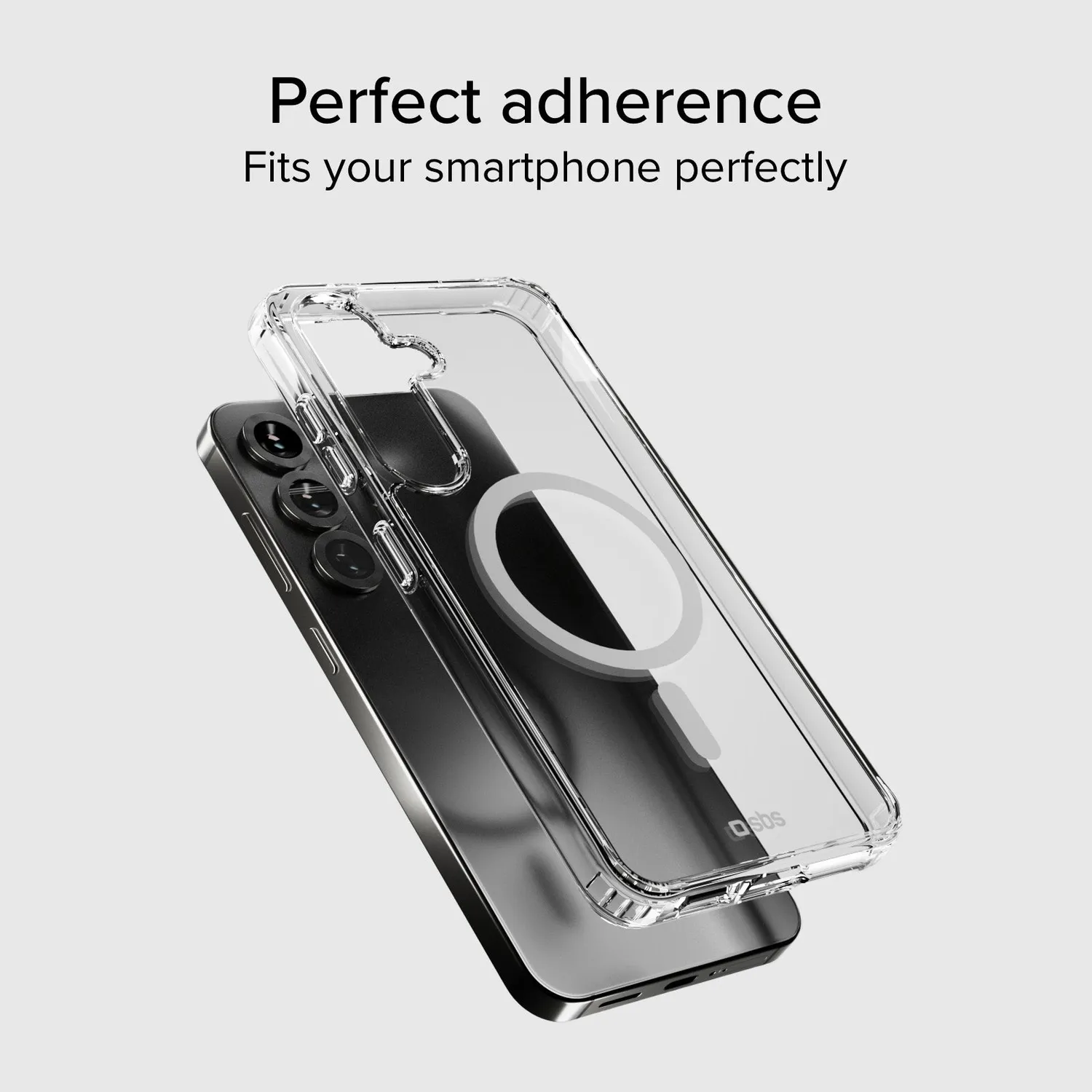 SBS Samsung Galaxy S25 Hülle transparent magnetisch