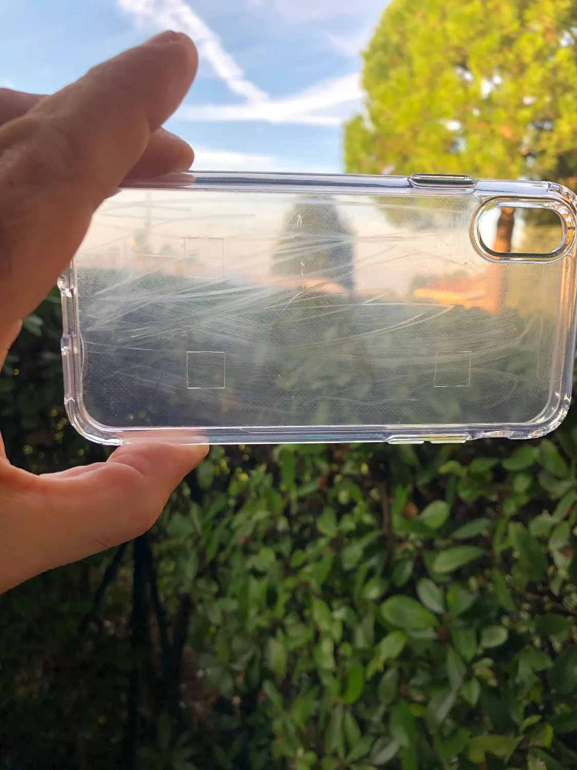 EAZY CASE iPhone XS Max Silikonhülle Transparent Crystal
